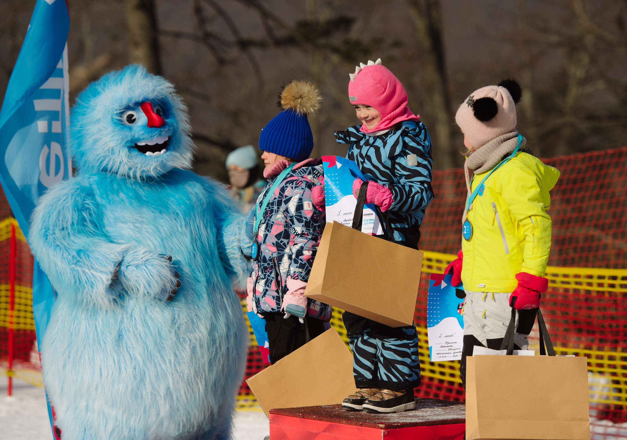 Детские соревнования/Лыжи. Фотограф Мария Каюрова