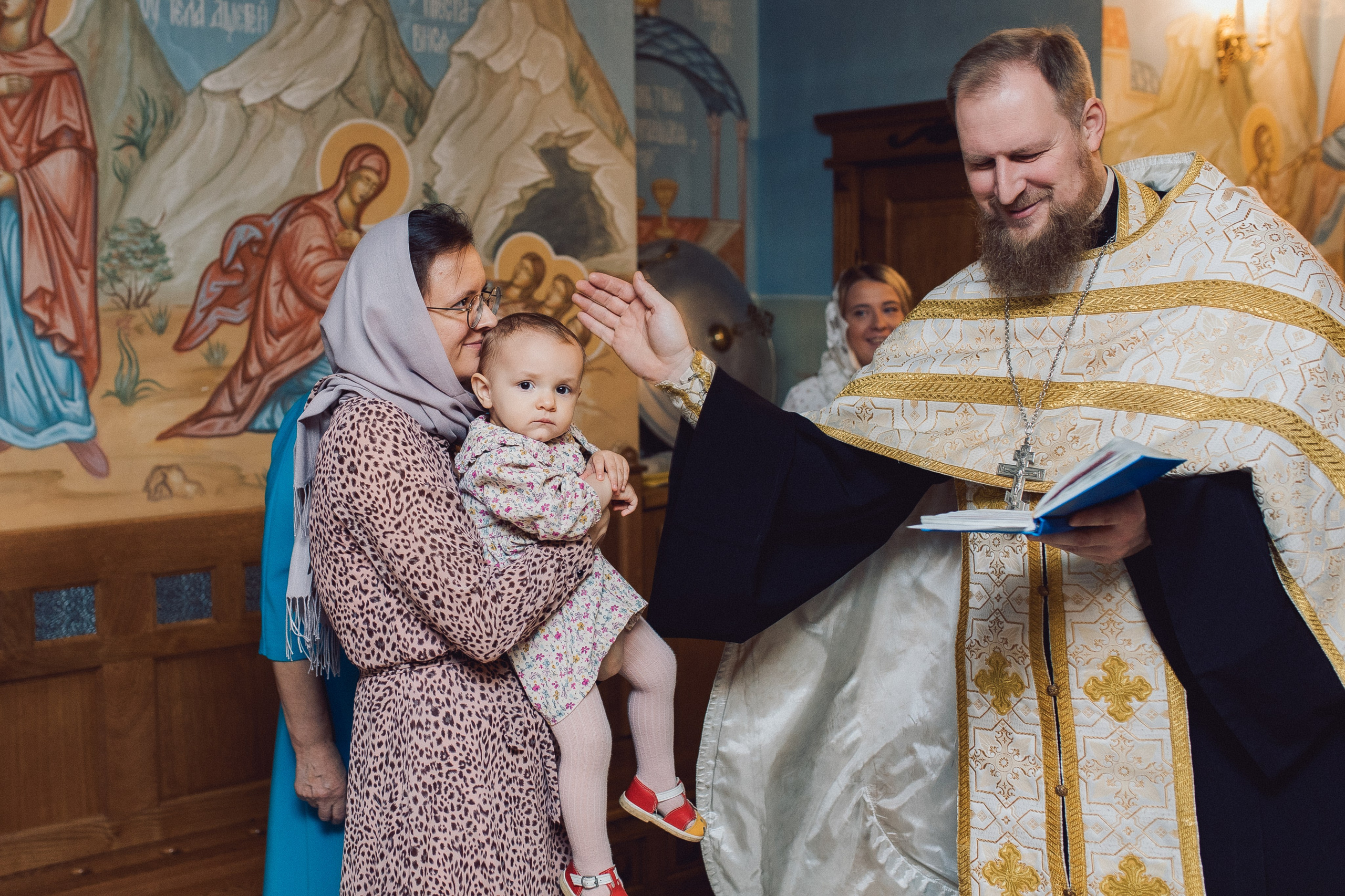 Крещение в Троицком соборе