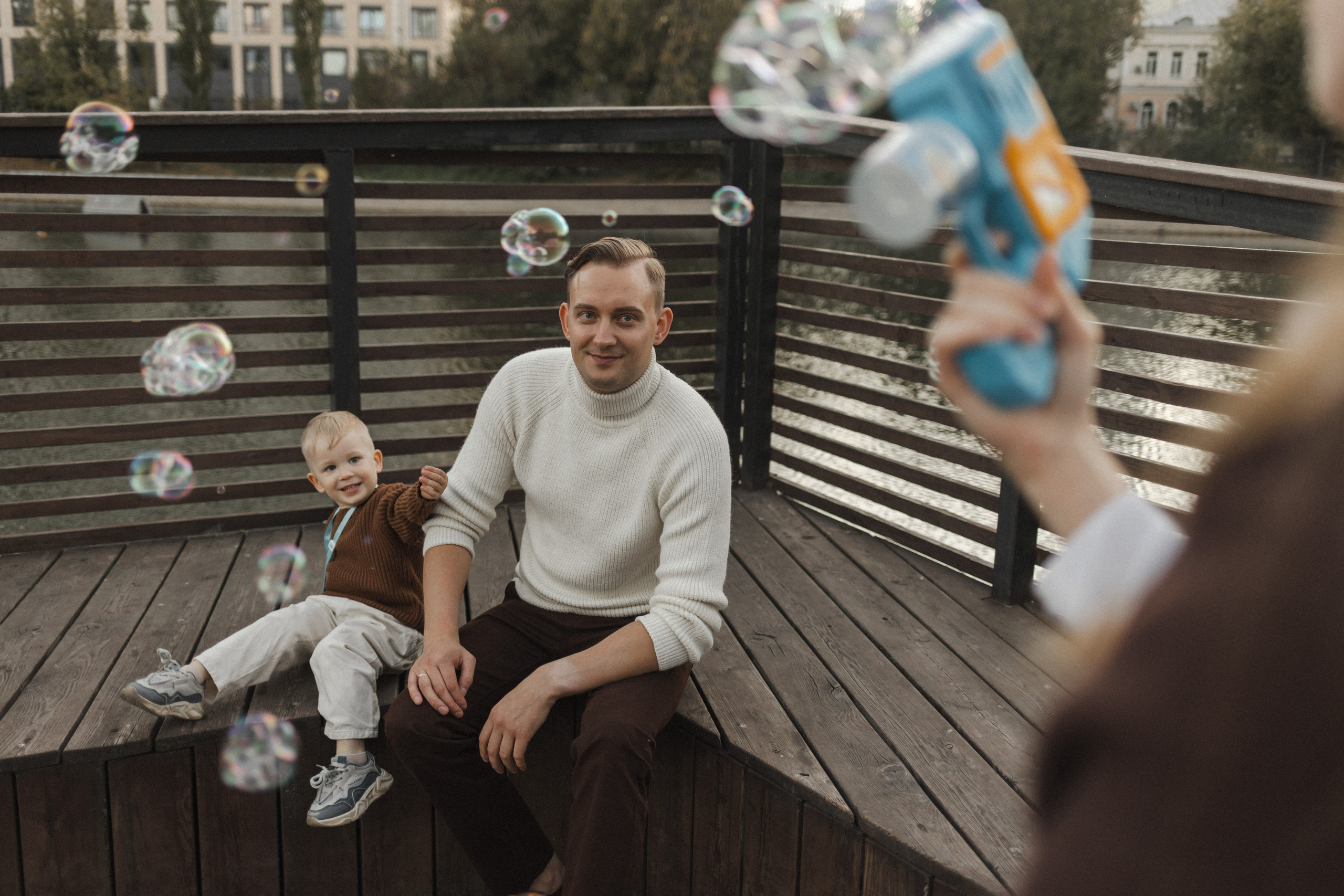 Илья, Марина и Максим. Семейный фотограф в Москве