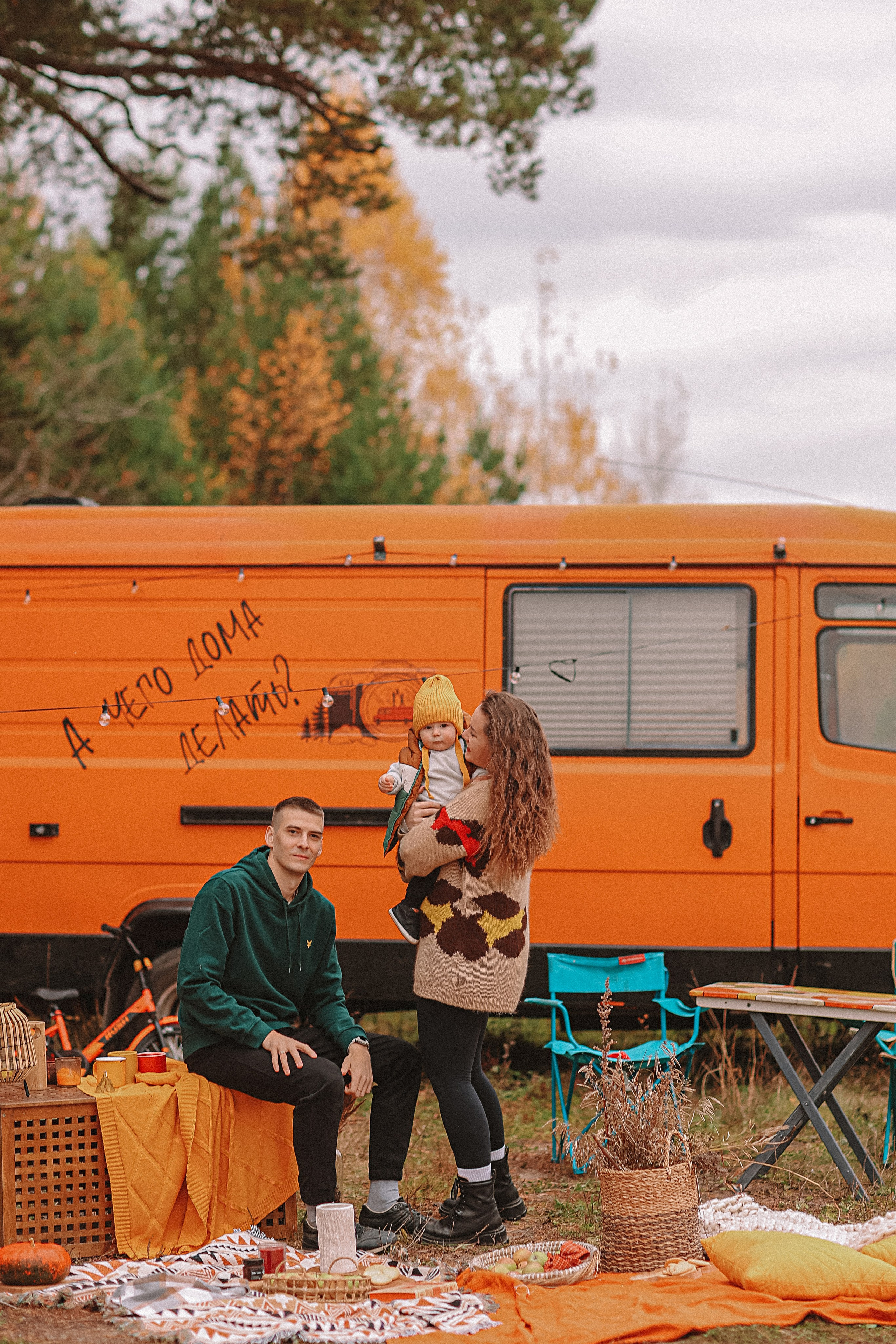 Бус/кемпер. Семейный фотограф Тюмень, фотограф на роды Салмина Мария
