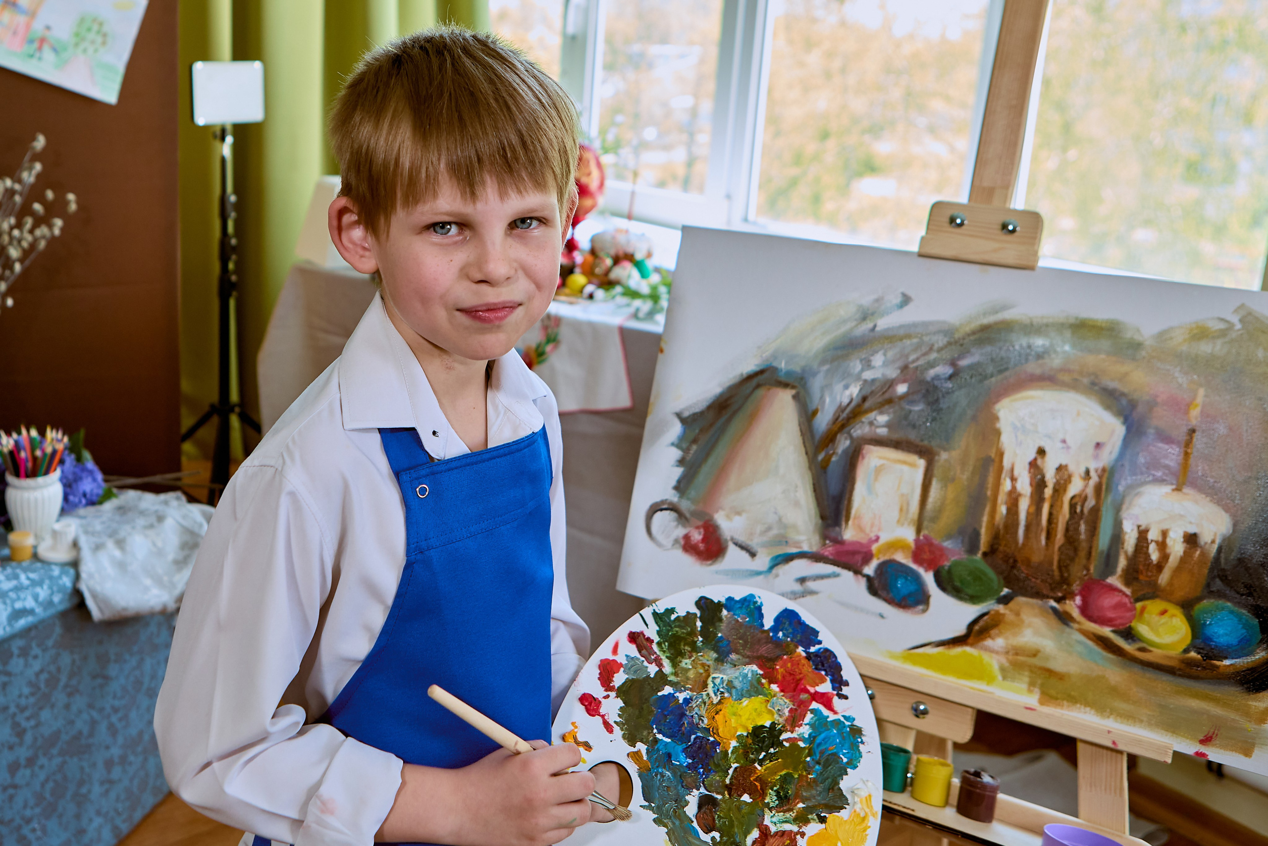 Творческая фотосессия художники