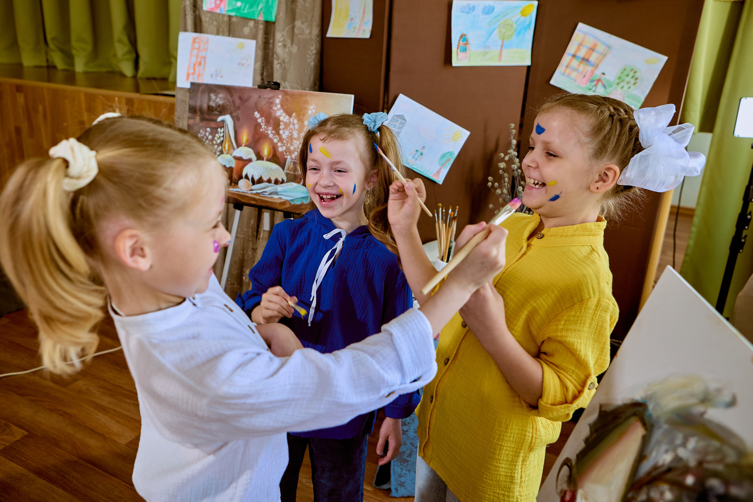 Творческая фотосессия художники