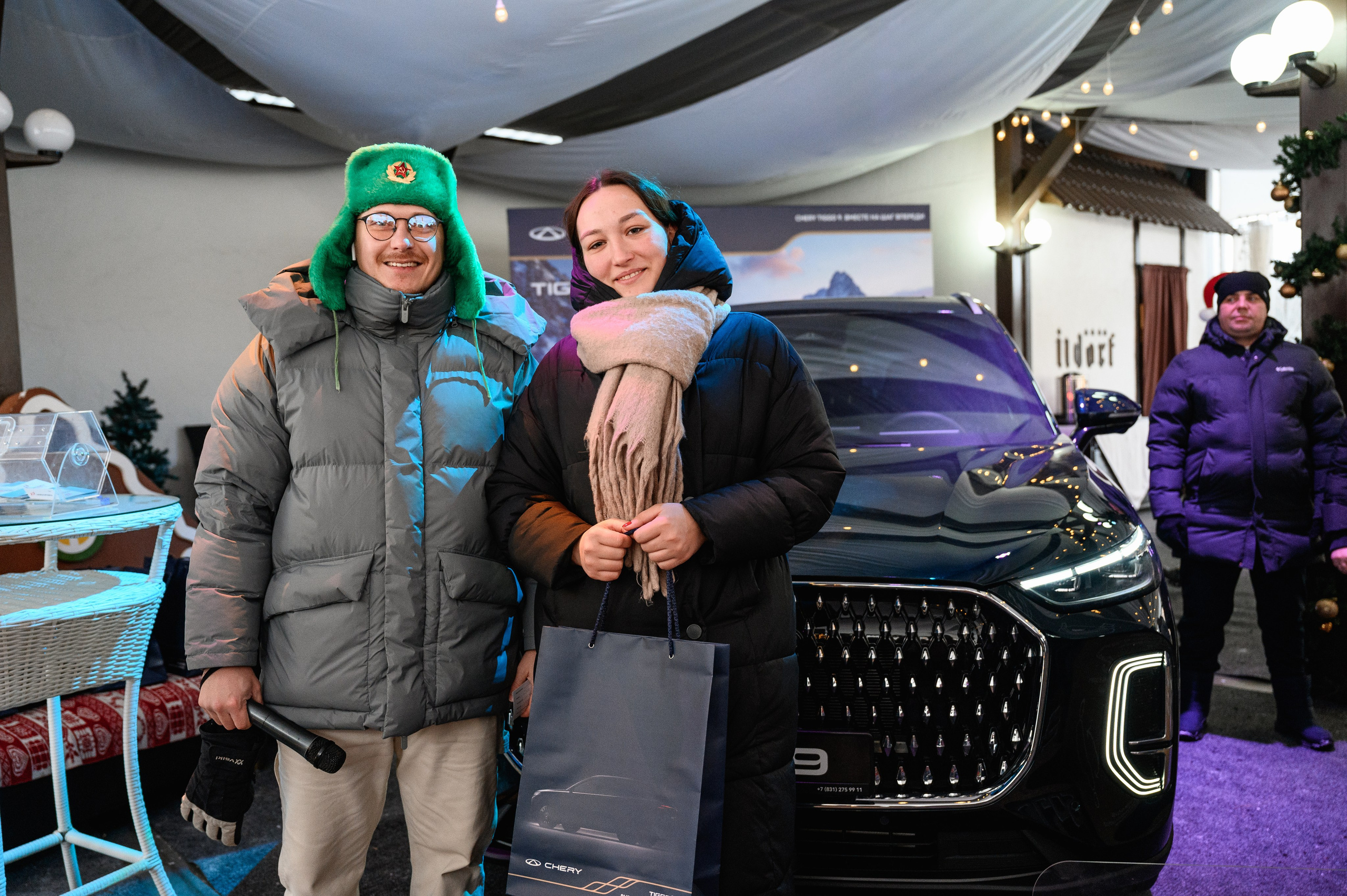 Презентация Cherry Tiggo 9 x Ильдорф. Фотограф Захваткин Роман