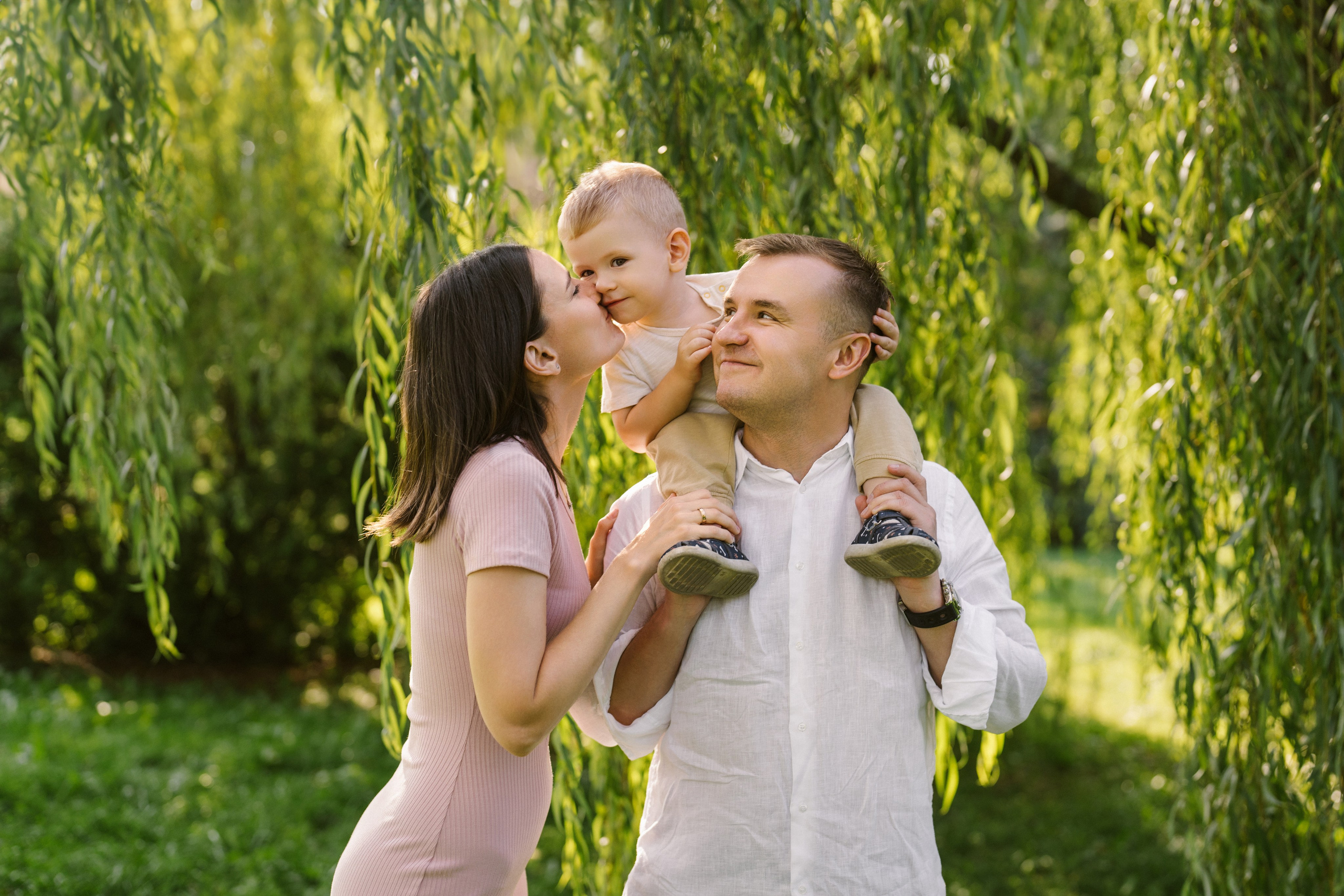 Семейная фотосессия в парке. Детский, семейный и ньюборн фотограф в Москве Юлия Шуарт