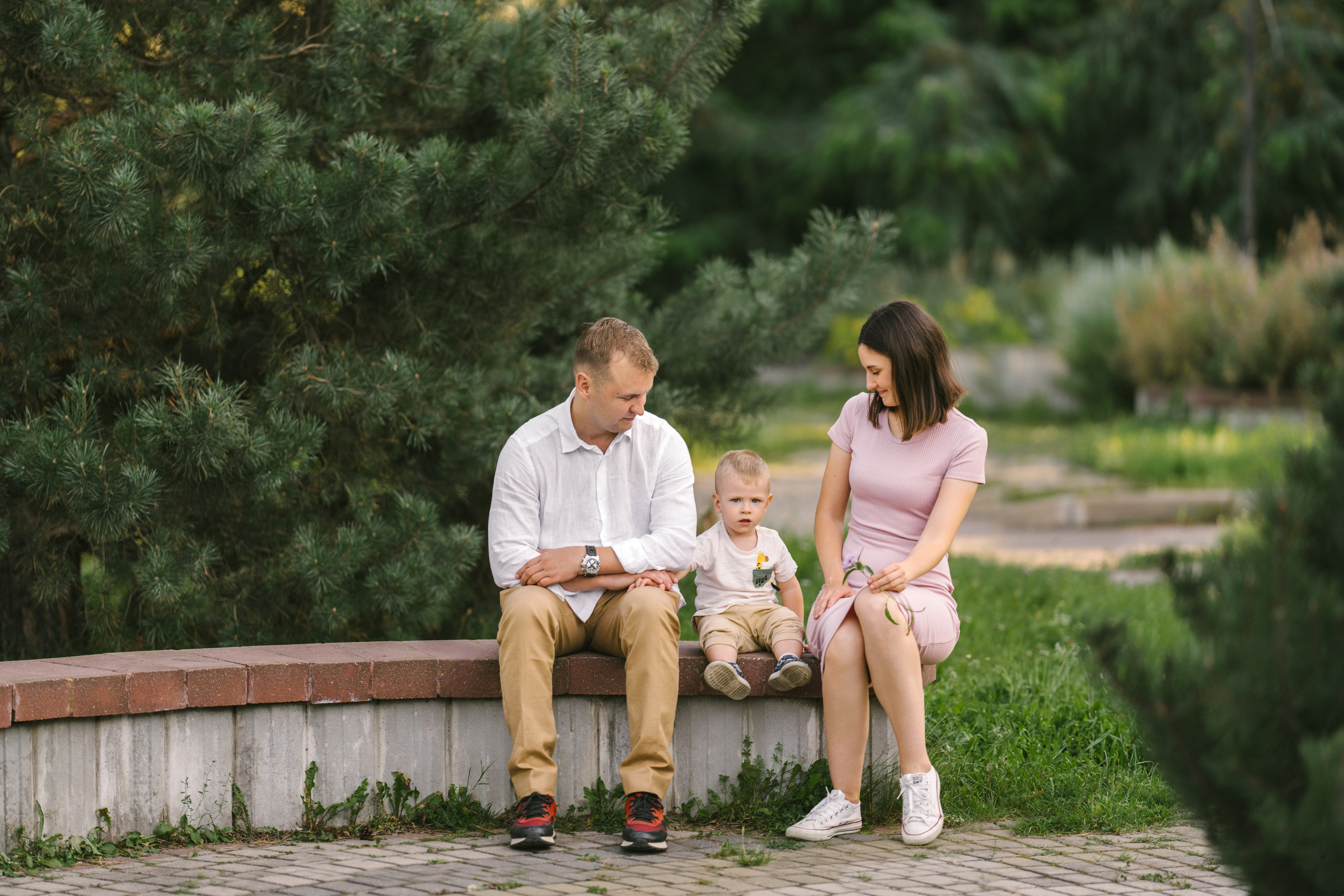Семейная фотосессия в парке. Детский, семейный и ньюборн фотограф в Москве Юлия Шуарт