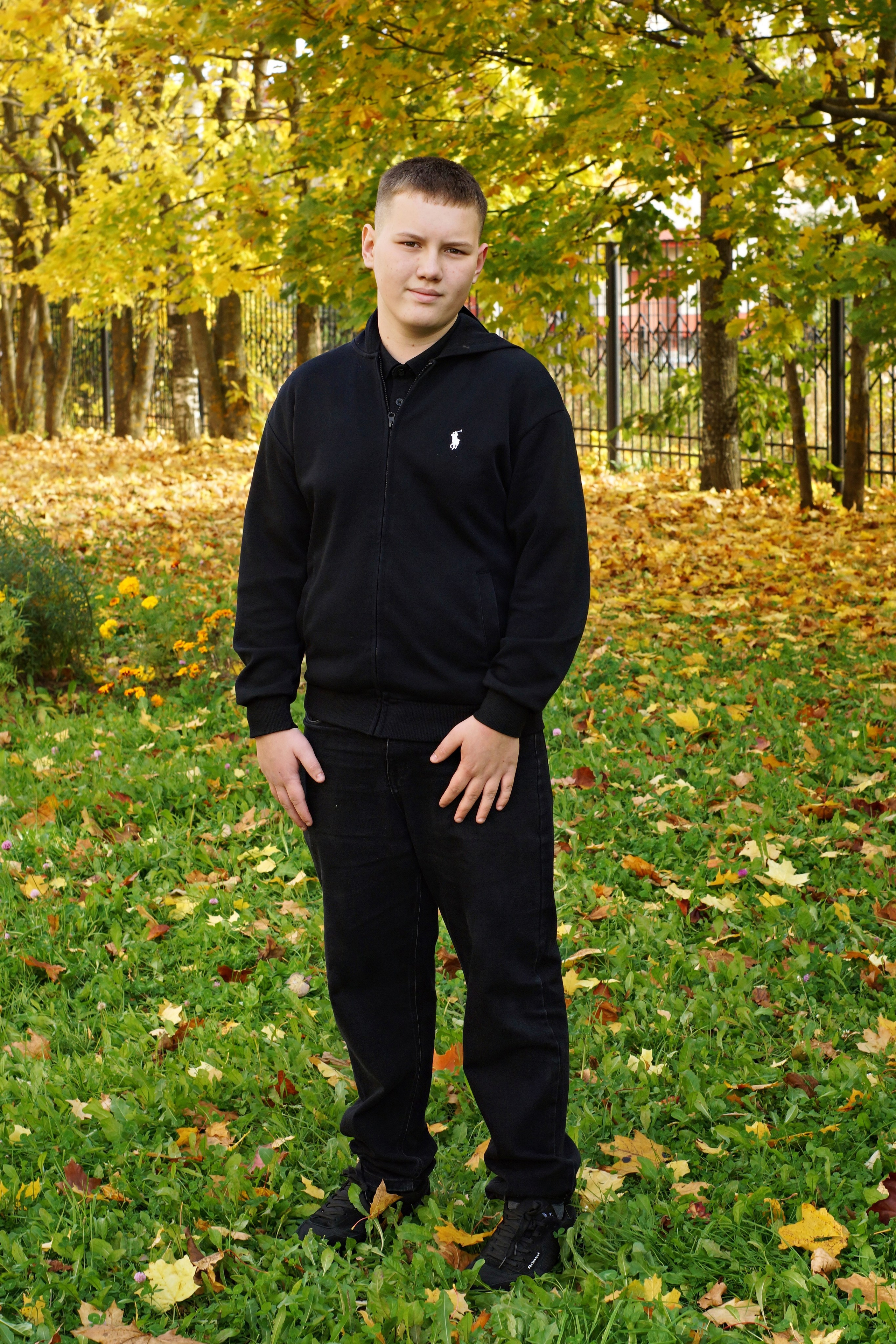 Осенняя фотосессия в школе г. Йошкар-Ола