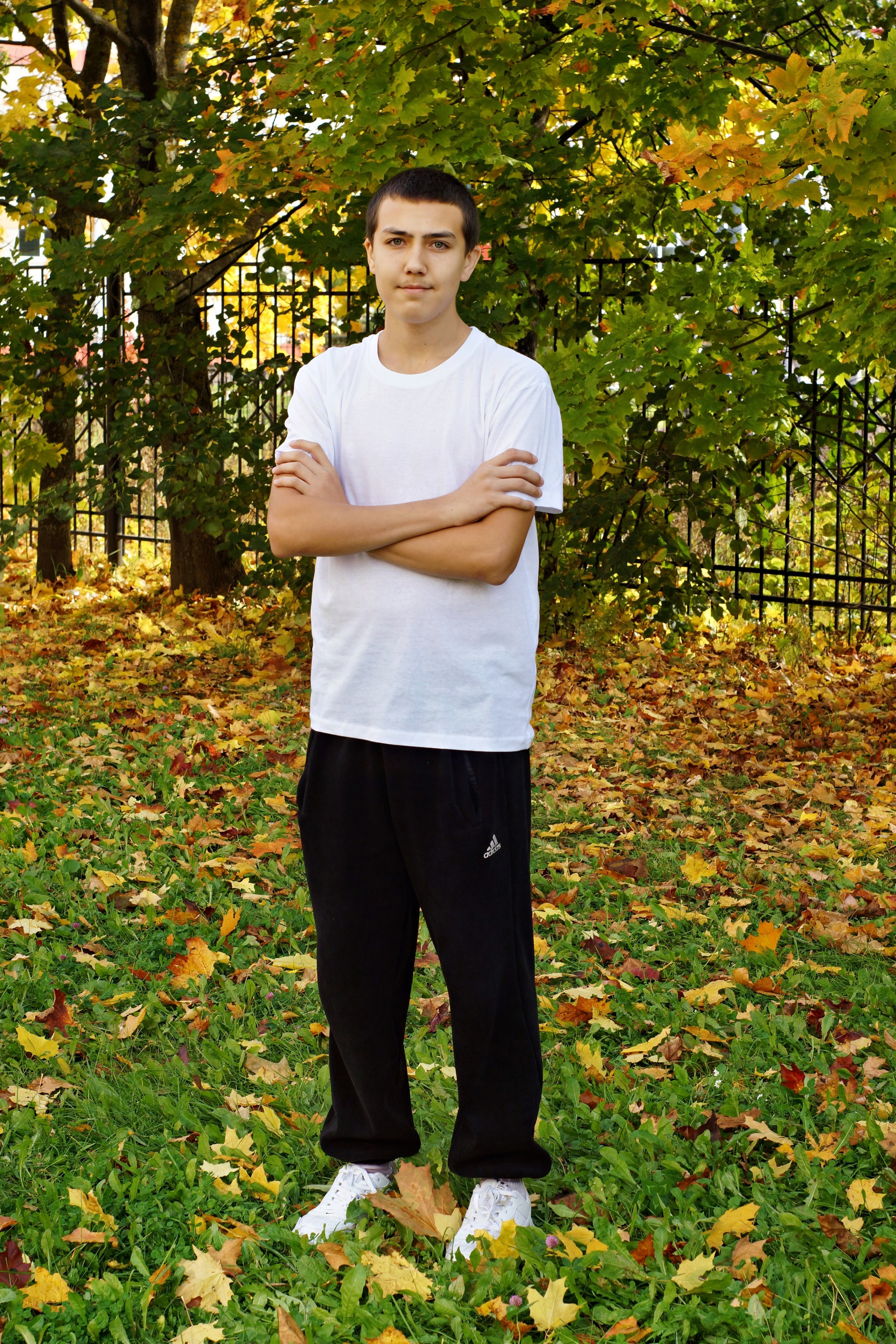 Осенняя фотосессия в школе г. Йошкар-Ола