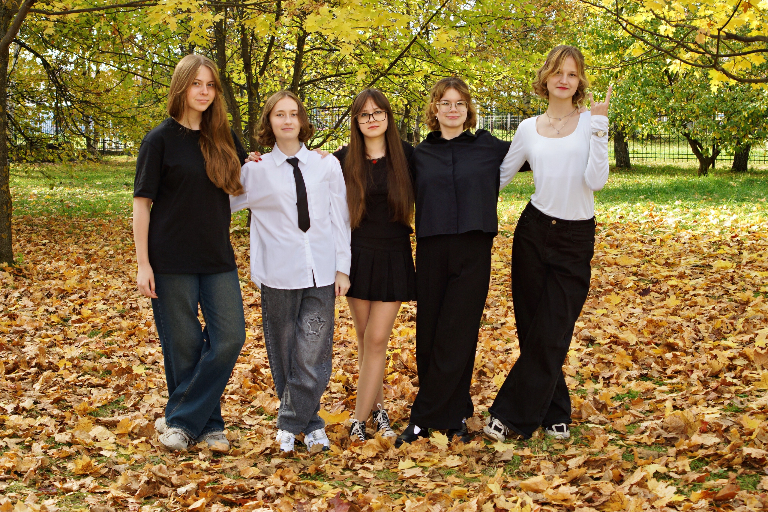 Осенняя фотосессия в школе г. Йошкар-Ола