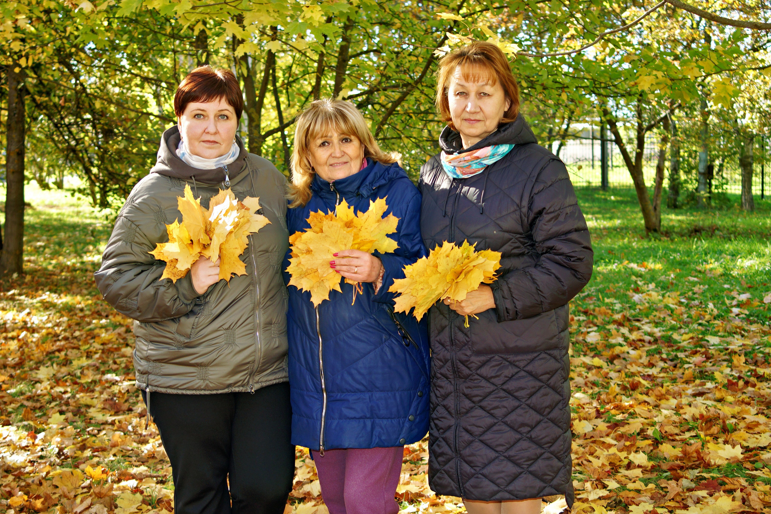 Осенняя фотосессия в детском саду г. Йошкар-Ола