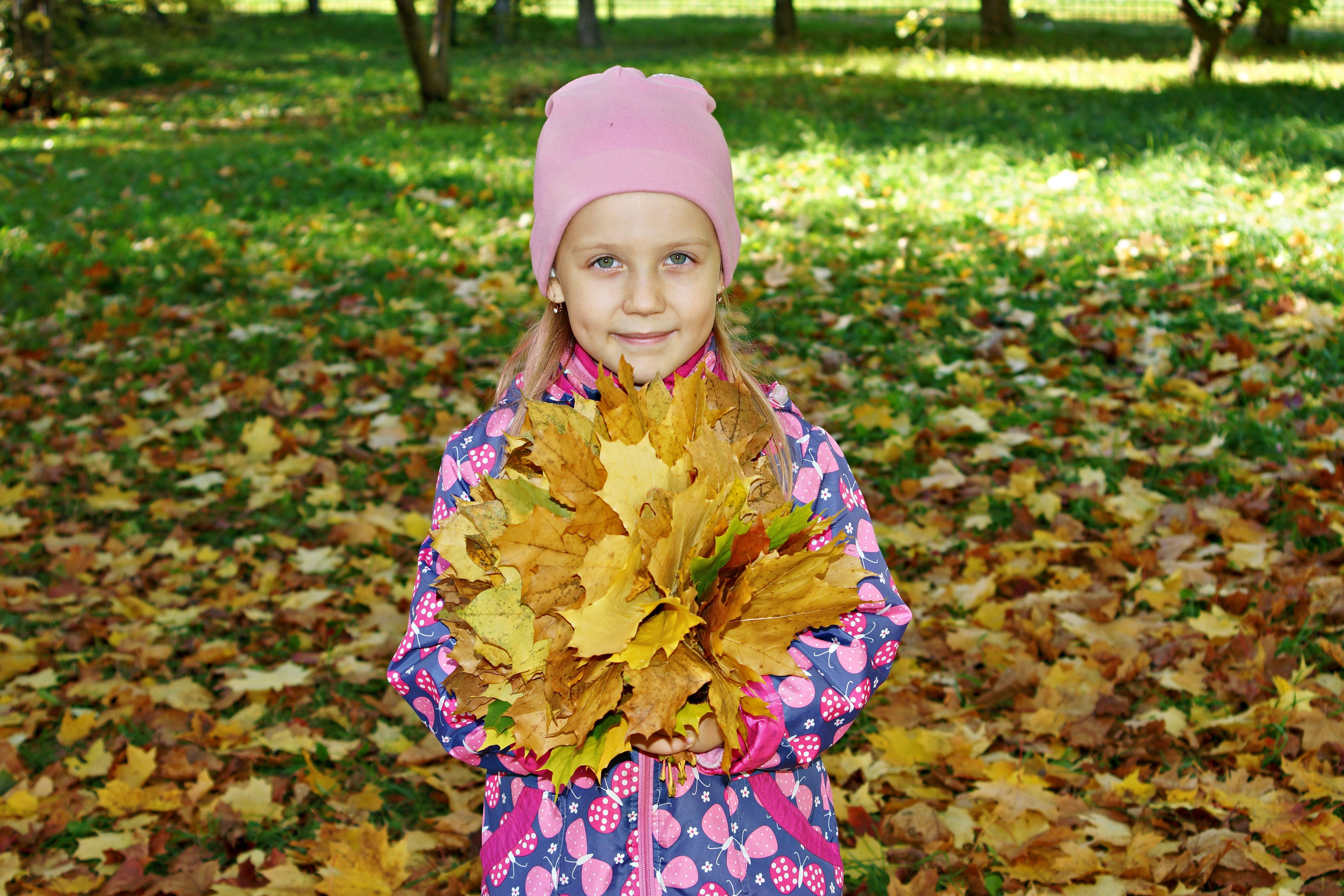 Осенняя фотосессия в детском саду г. Йошкар-Ола