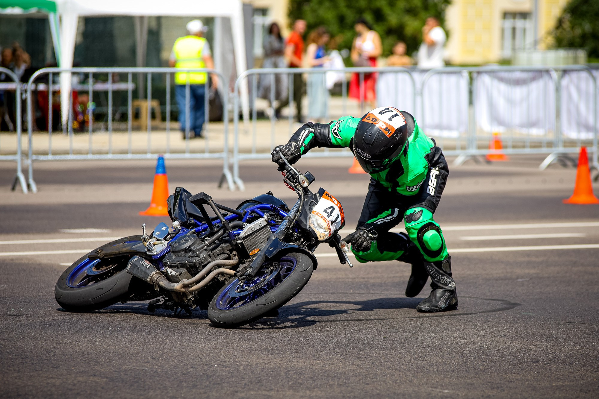 Кубок России по фигурному управлению мотоциклом. Спортивный фотограф Вадим Добедченков