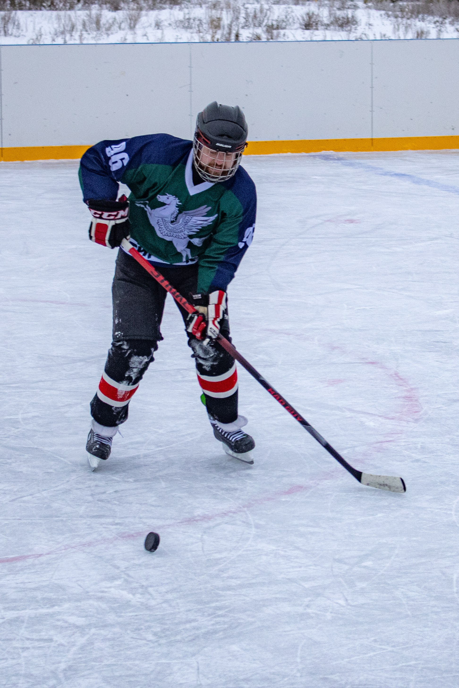 Хоккей г.п Атиг-г.Нижние Серги