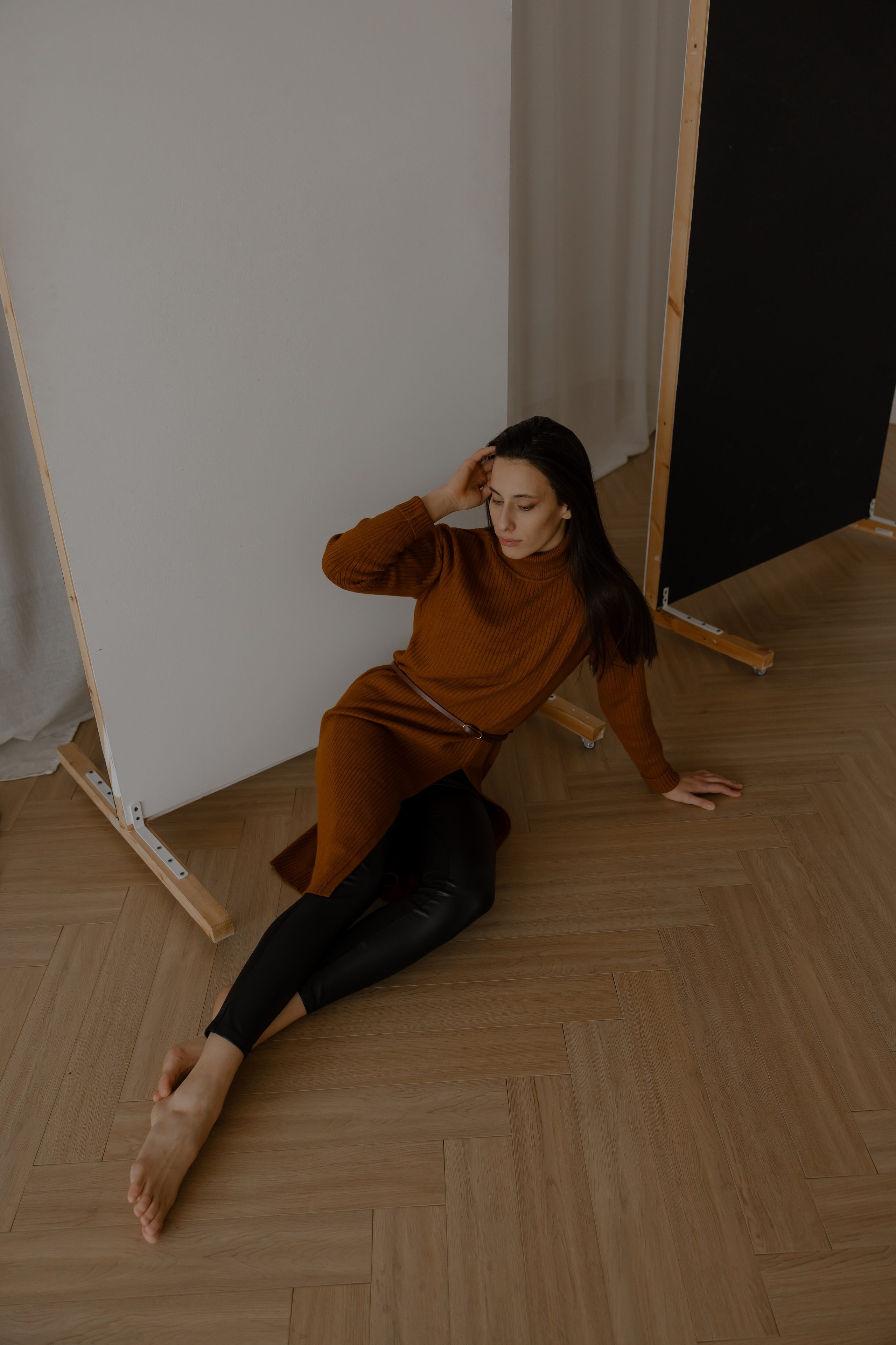 Женский портрет в студии. Фотограф в Новосибирске Екатерина Васильева