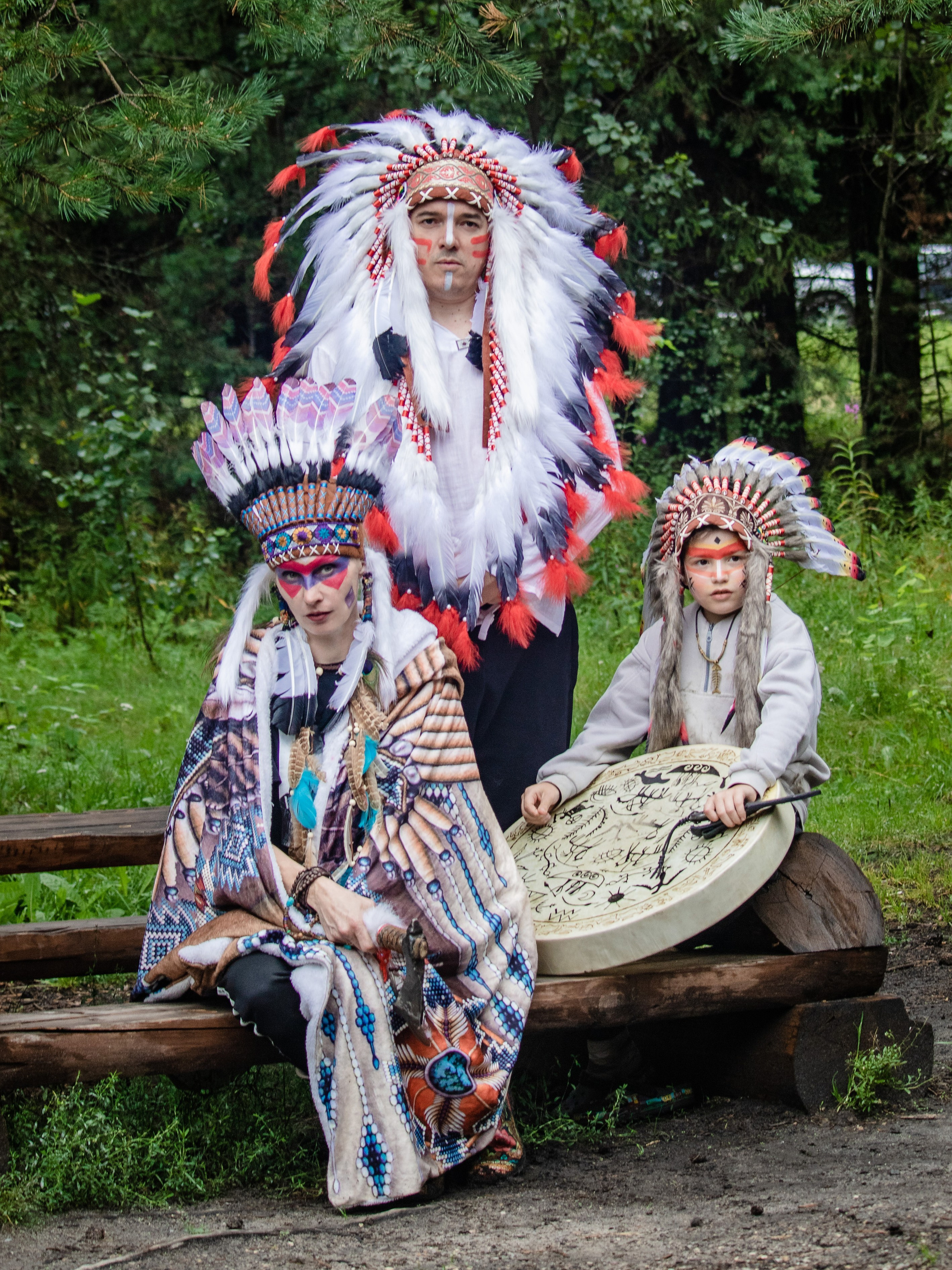 Индейцы фотосессия