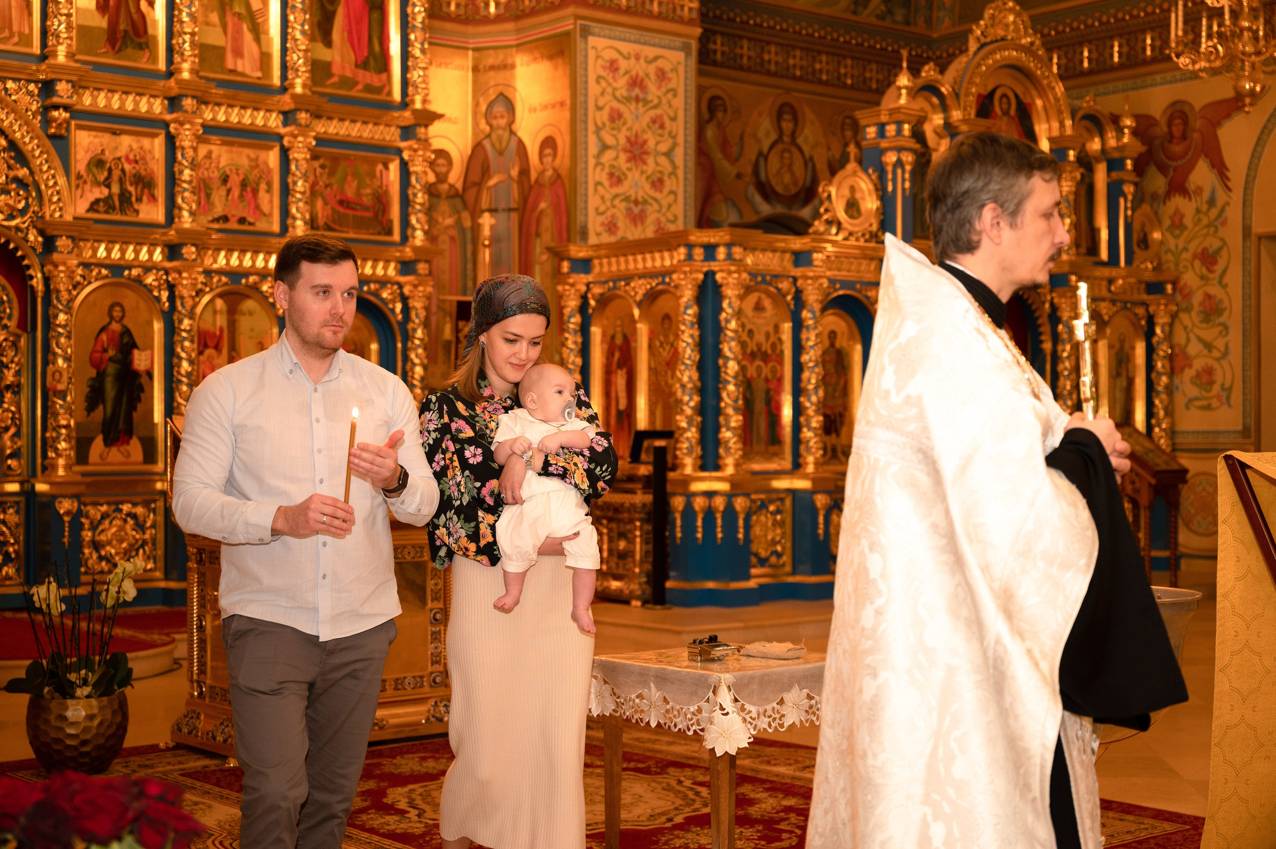 Таинство крещения. Свадебный видеограф в Москве Никонова Анна