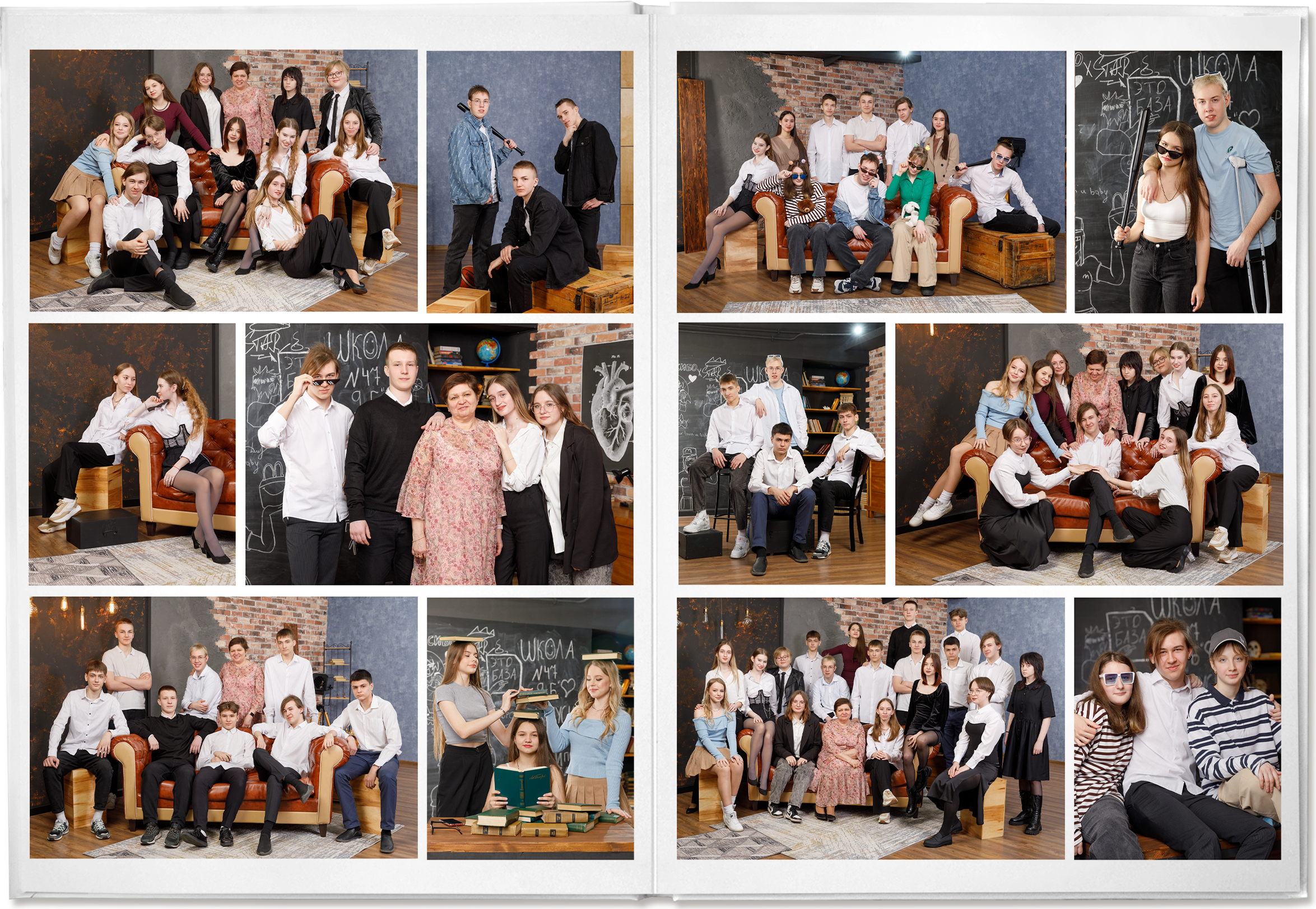 9-11 класс. Фотограф Анна Телекаева, выпускные альбомы, семейные и репортажные съемки в Омске