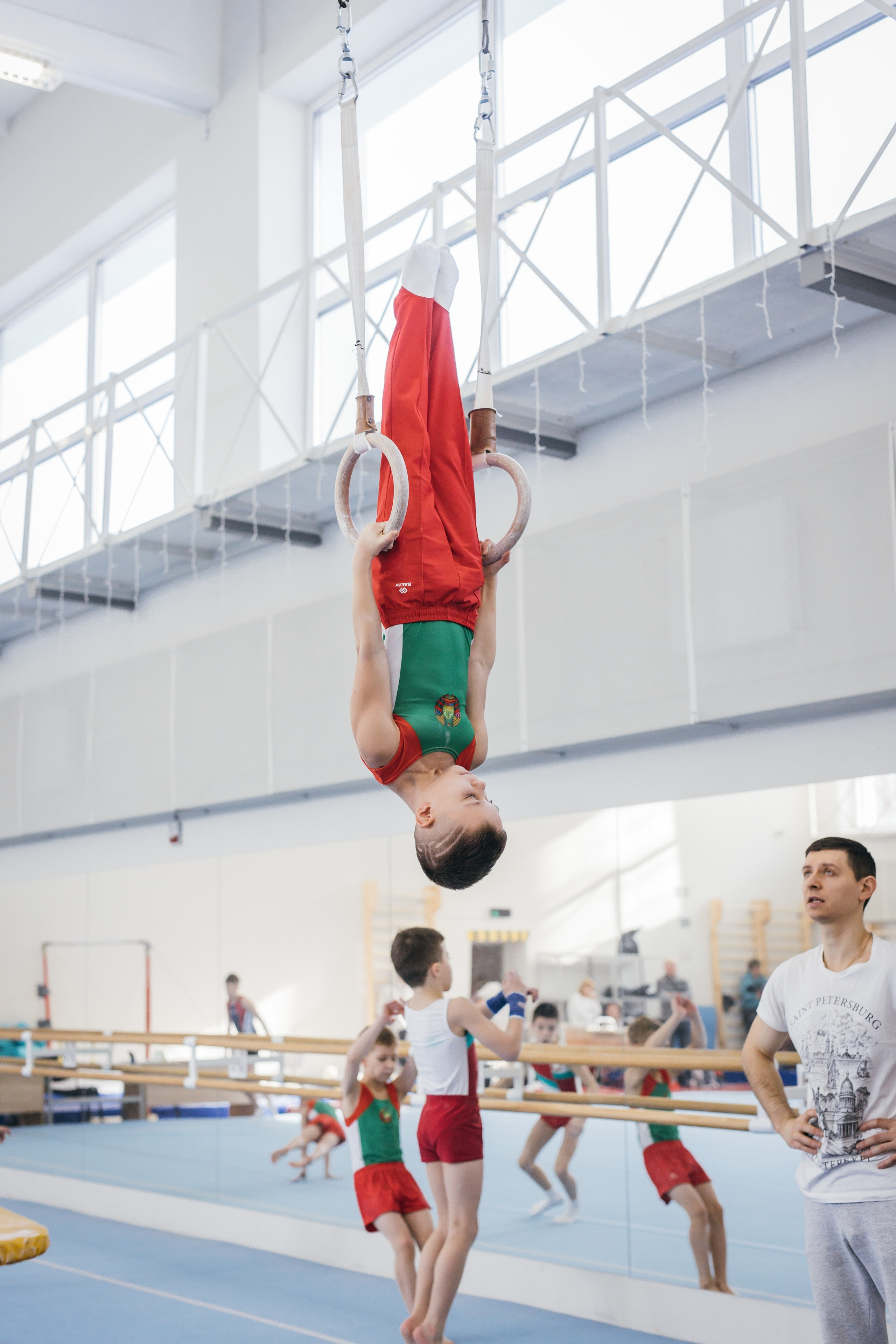 Съёмка для СДЮШОР по спортивной гимнастике. Портретный и семейный фотограф в Минске