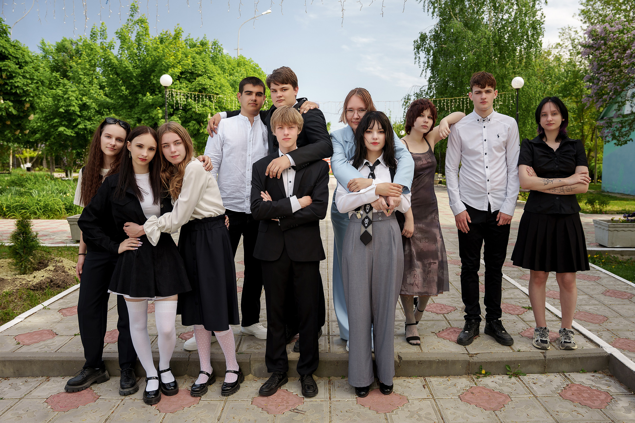 Весной в парке. ВЫПУСКНЫЕ АЛЬБОМЫ, Школьный фотограф, семейный и свадебный в Саратове и области Ольга Плаксина