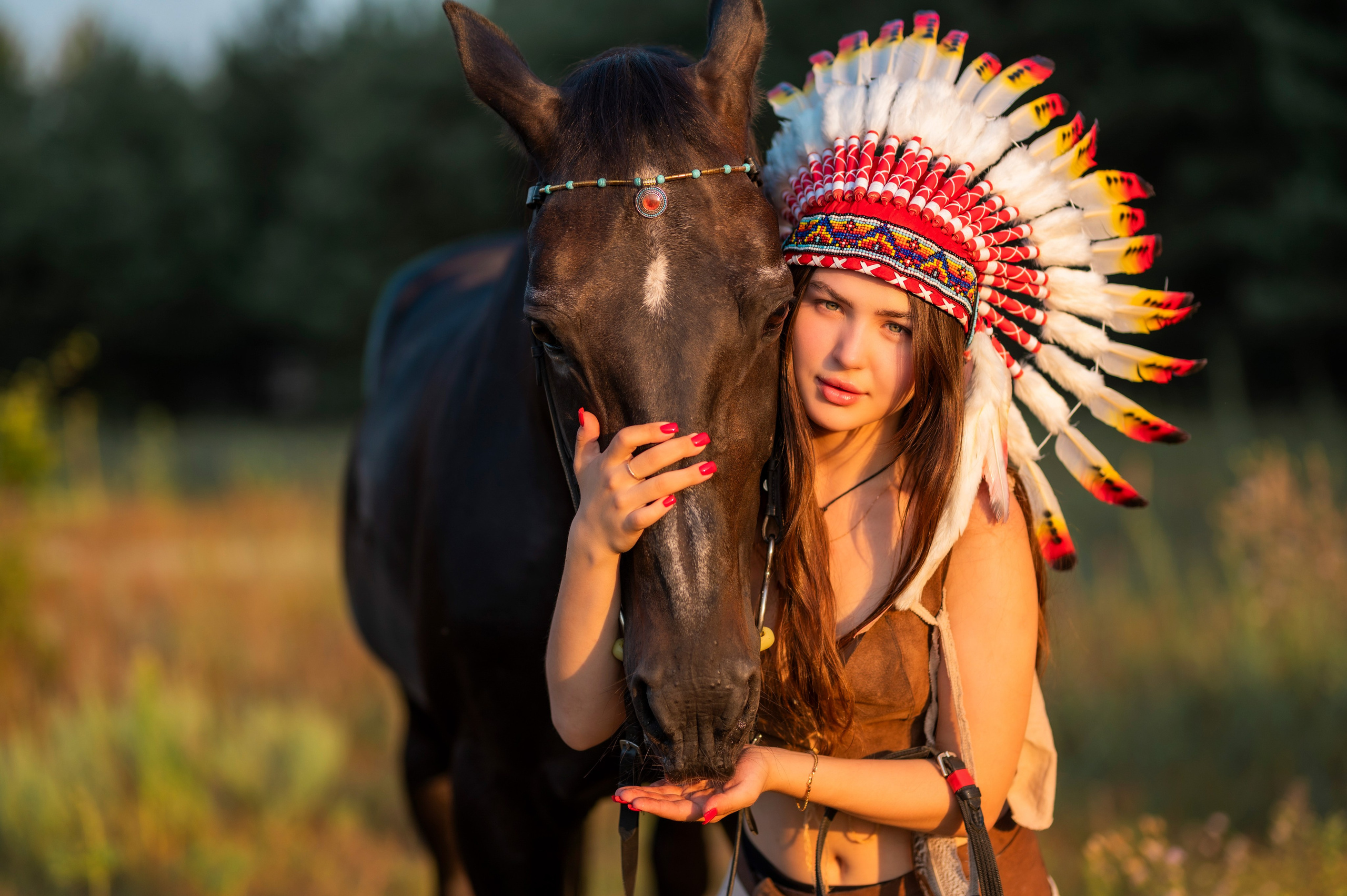 Пакахонтас. Bazarkom-photo.ru Фотограф Виктор Оськин в Старом Осколе