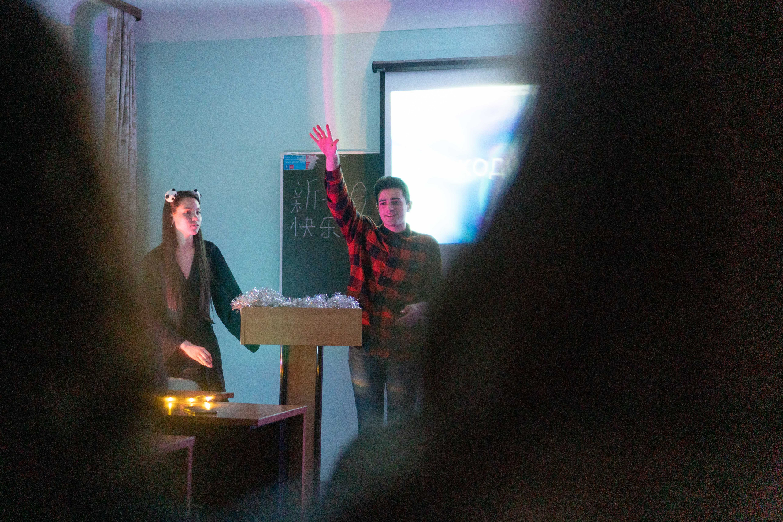 Новогодний квиз международников. Медиа-портфолио Марии Абрашиной