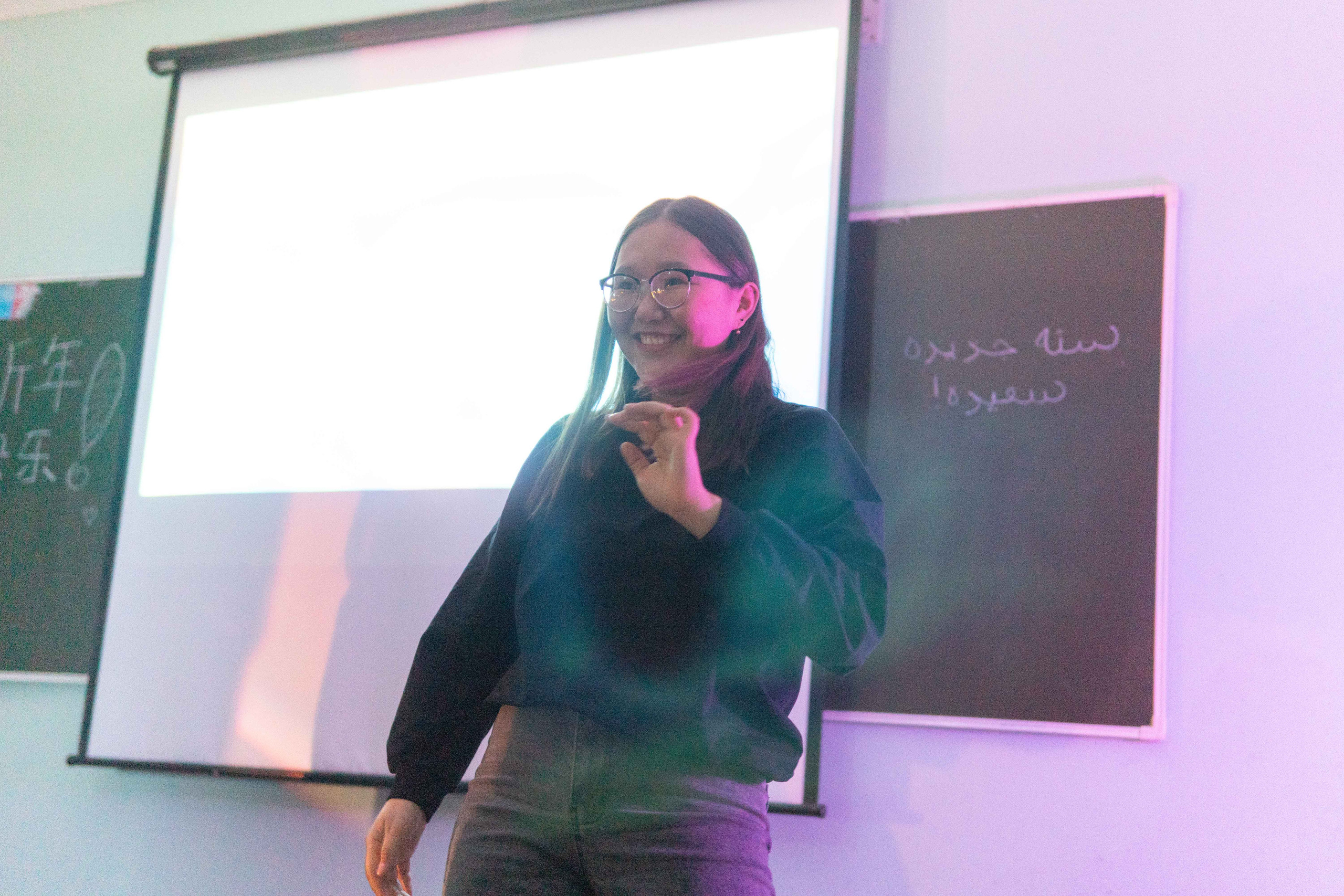 Новогодний квиз международников. Медиа-портфолио Марии Абрашиной