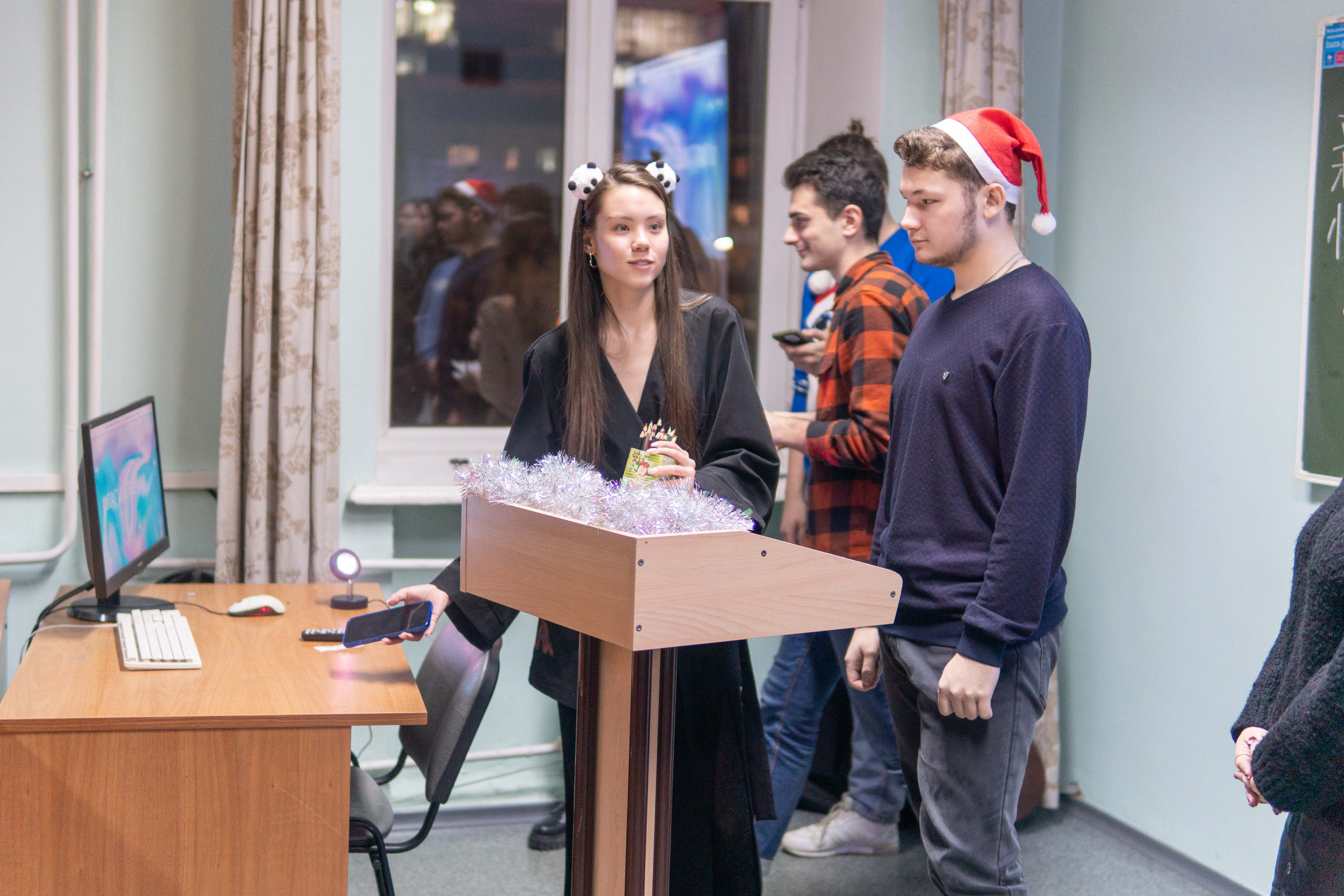 Новогодний квиз международников. Медиа-портфолио Марии Абрашиной