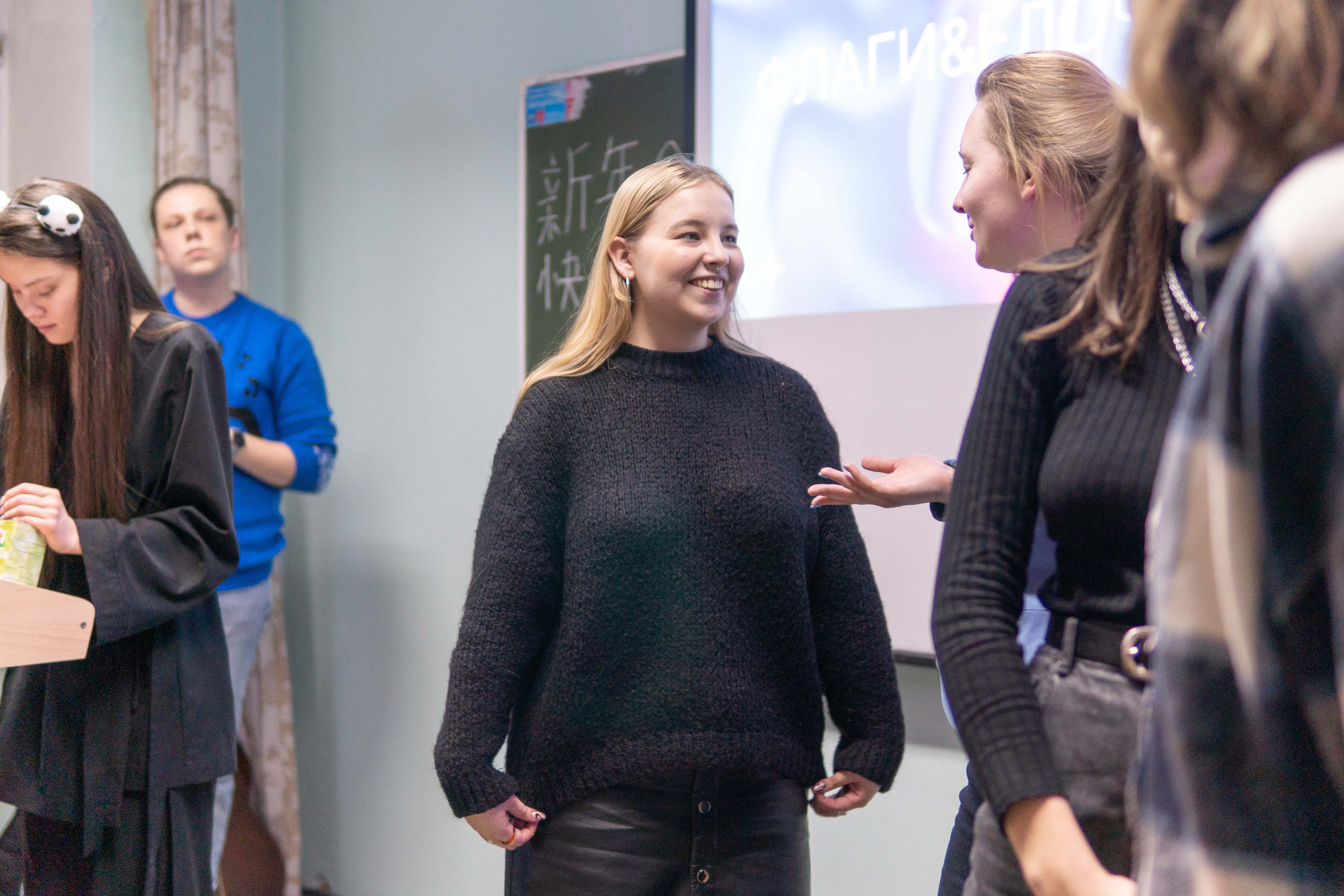 Новогодний квиз международников. Медиа-портфолио Марии Абрашиной