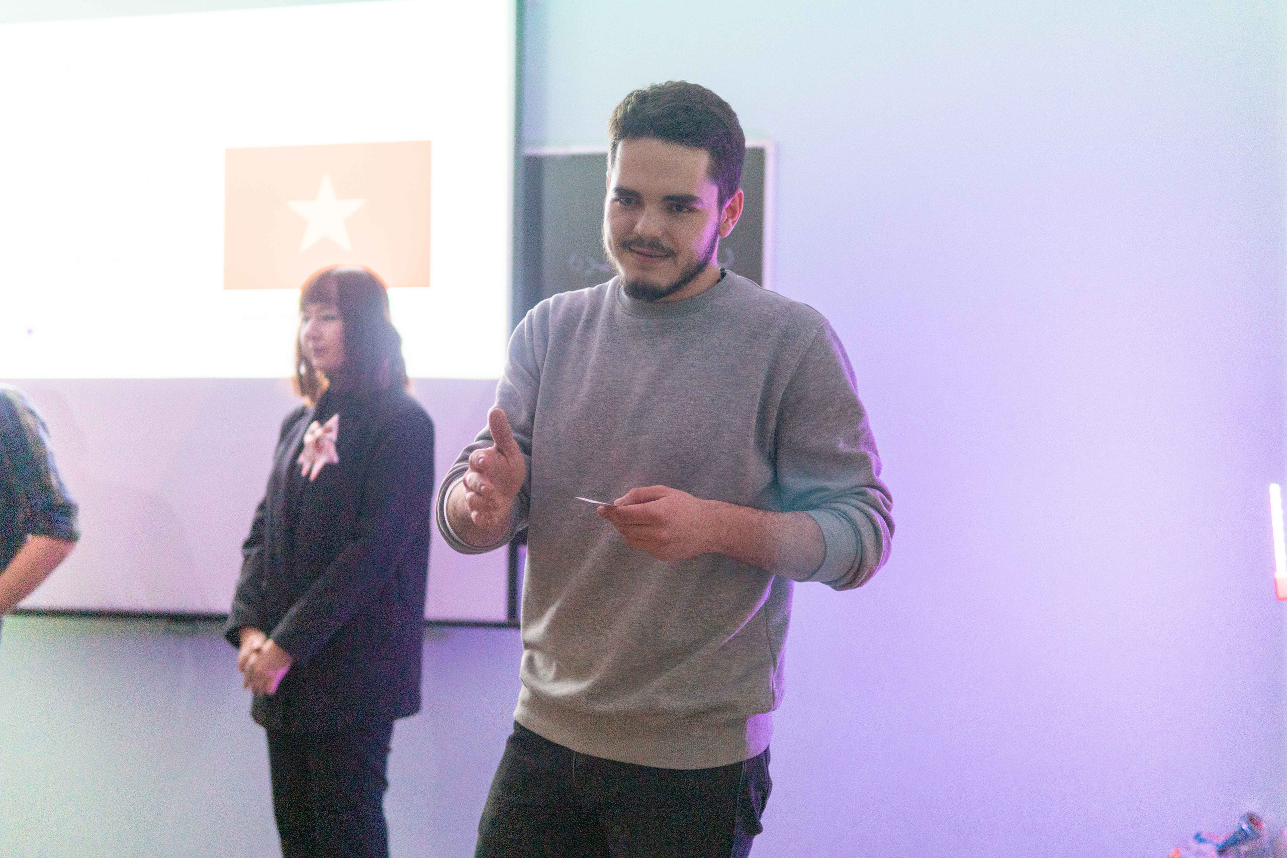 Новогодний квиз международников. Медиа-портфолио Марии Абрашиной