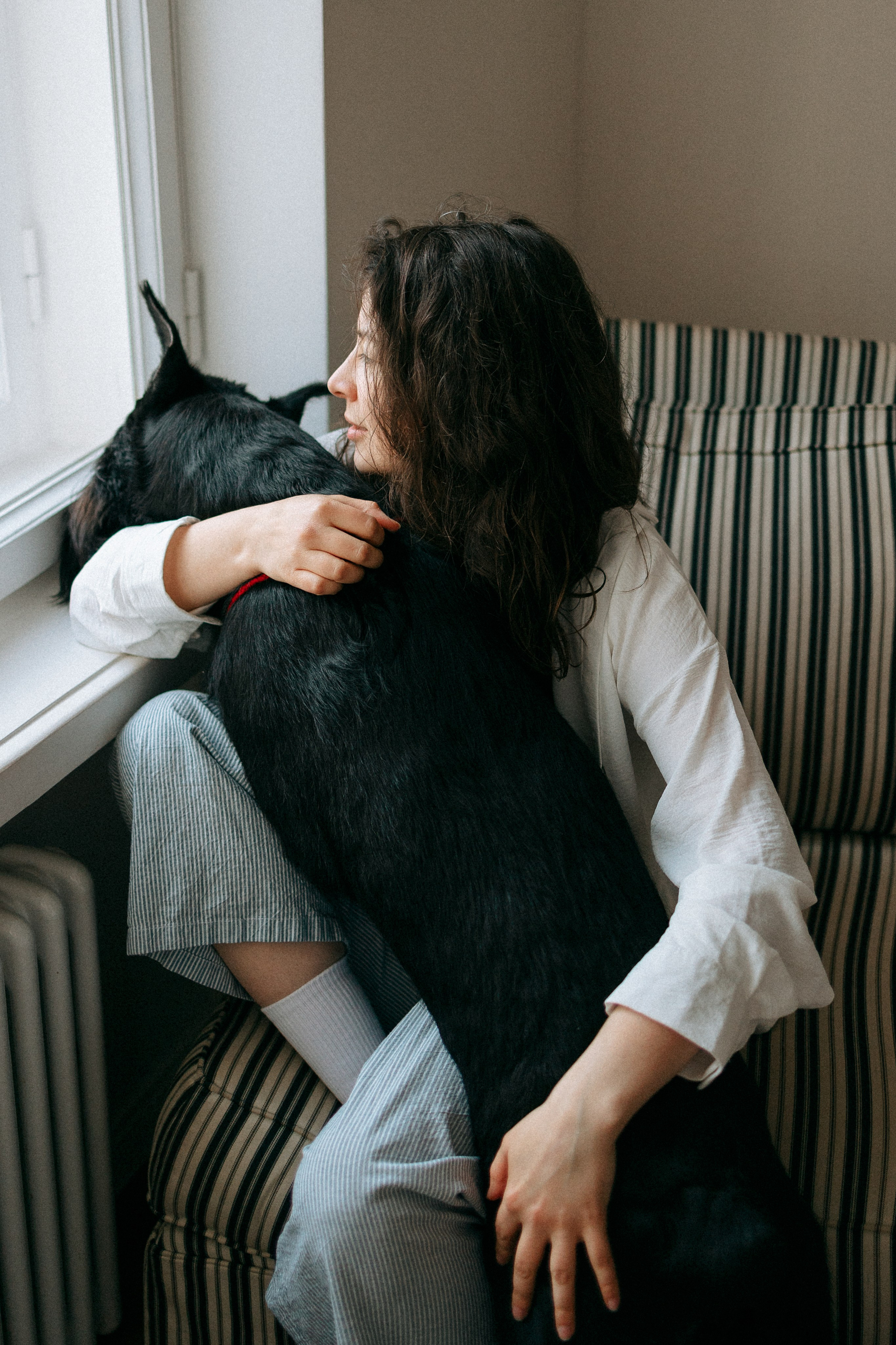 Умбра и Даша. Фотограф анималист Анастасия Пикей