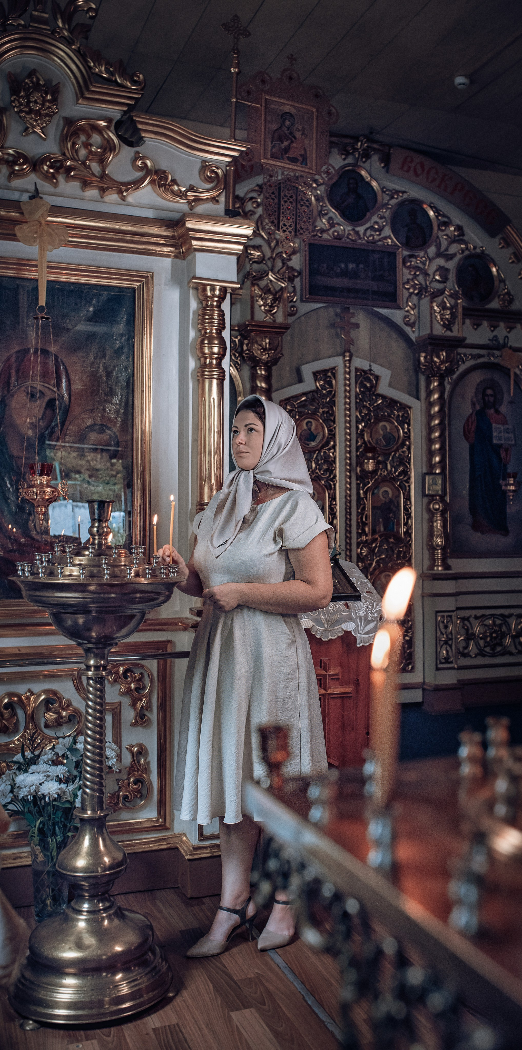 Съемка таинства крещения в храме Николая Чудотворца Красноярск. Фотографы крещения/венчания  Красноярск Татьяна и Вячеслав Переваловы