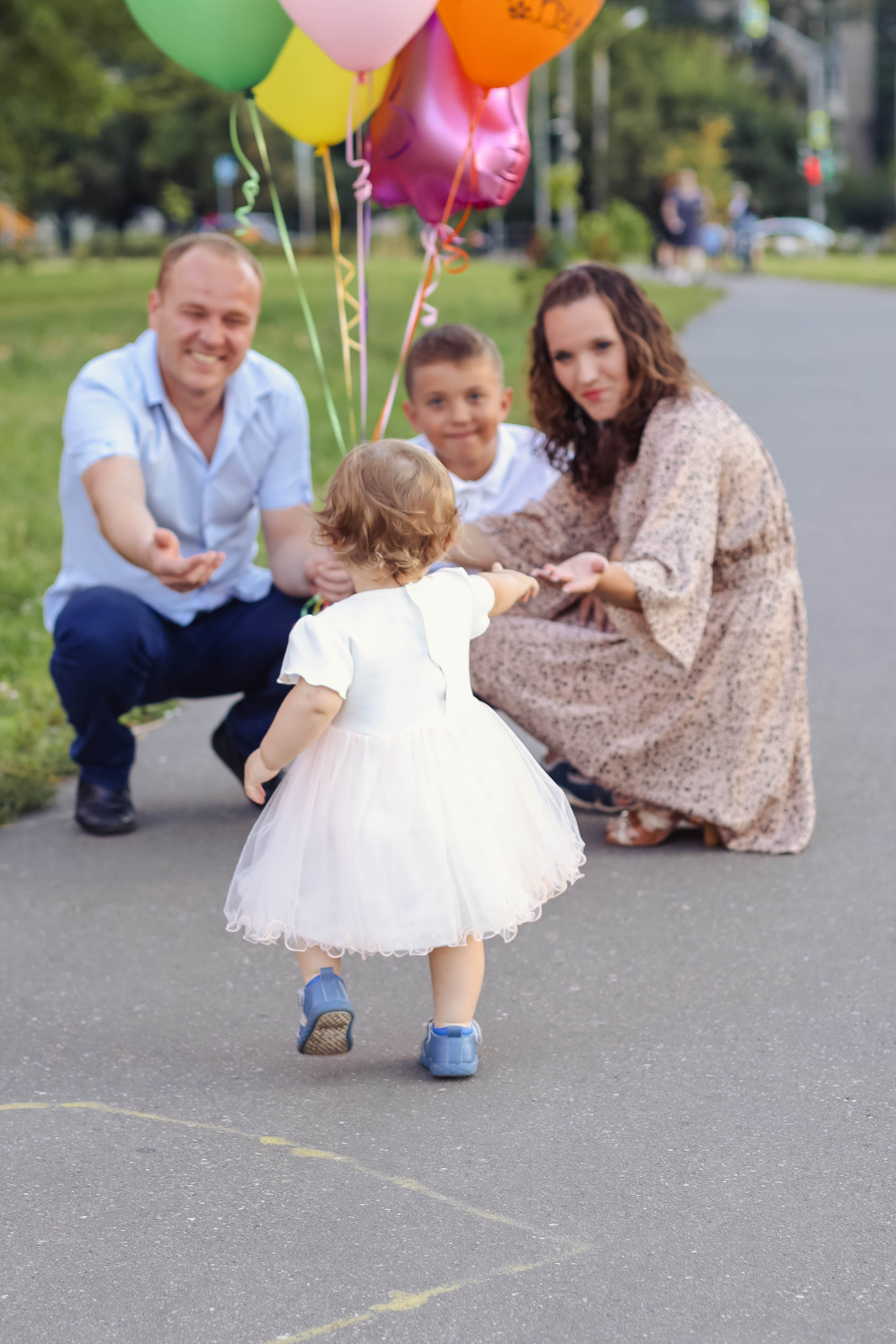 Дашуле 1 год. Семейный, детский, свадебный фотограф в Москве, Люберцах