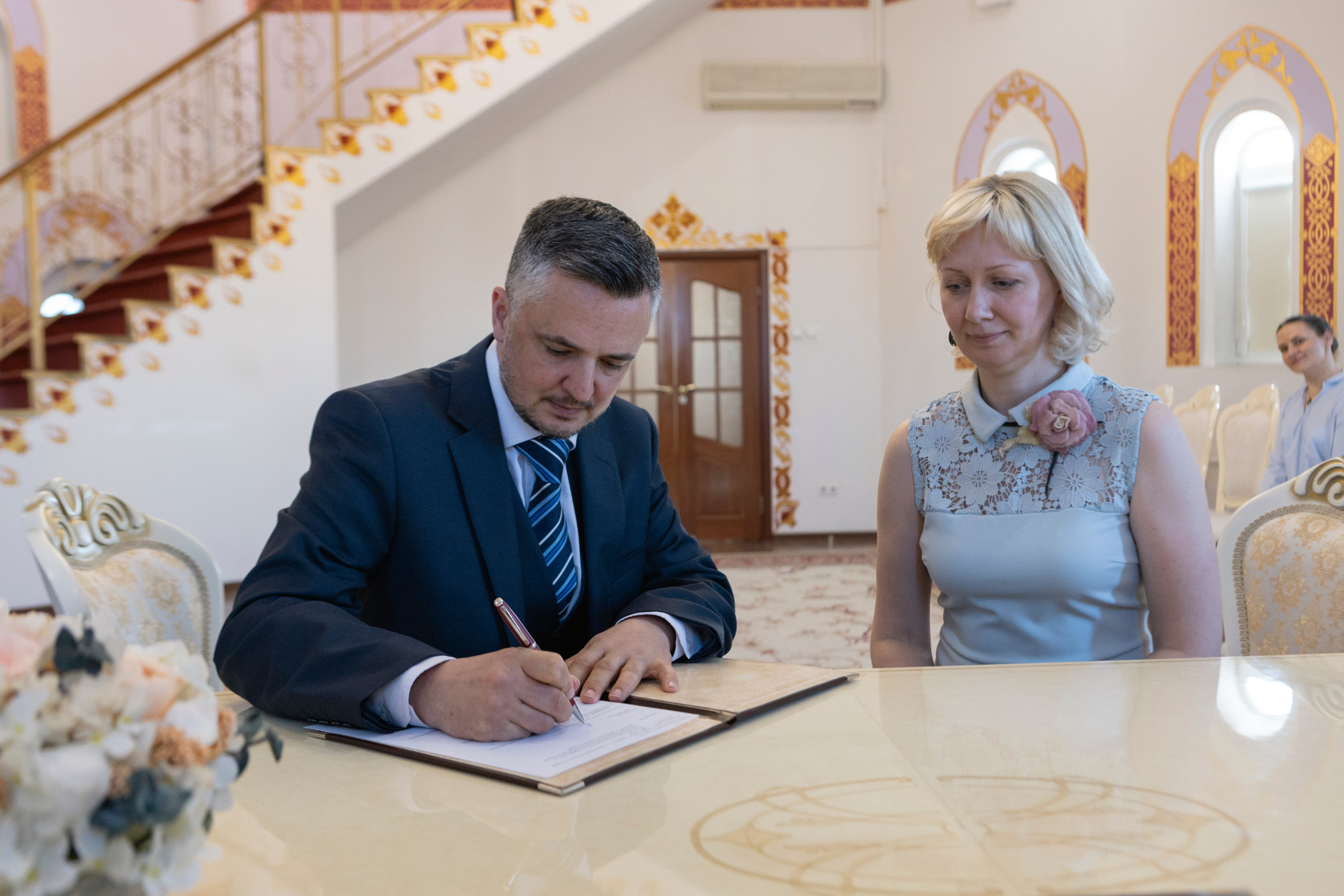 Роспись ЗАГС Мэттью Ольга. Видеограф, фотограф в Москве Мария Васильева