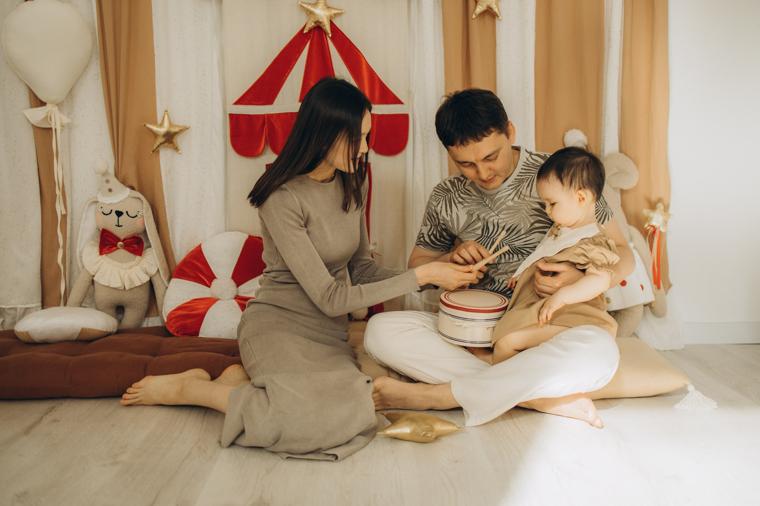 1 годик Ляйсан. Семейный фотограф в Москве Анастасия Шалда