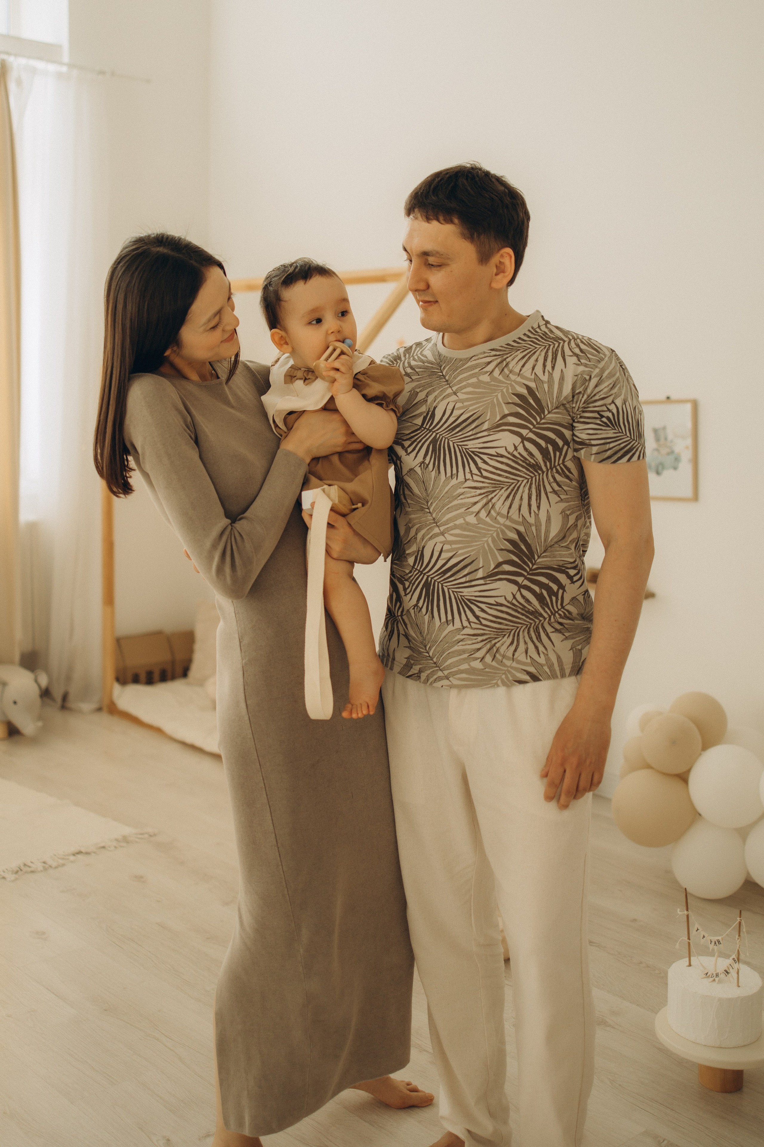 1 годик Ляйсан. Семейный фотограф в Москве Анастасия Шалда