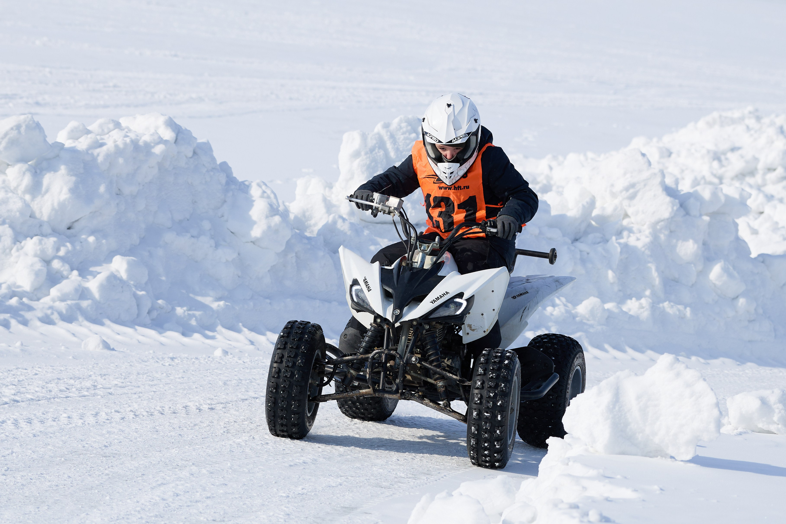Топим Лёд — 2026. Соревнования на квадроциклах. Фотограф в Новосибирске Алена Скокова