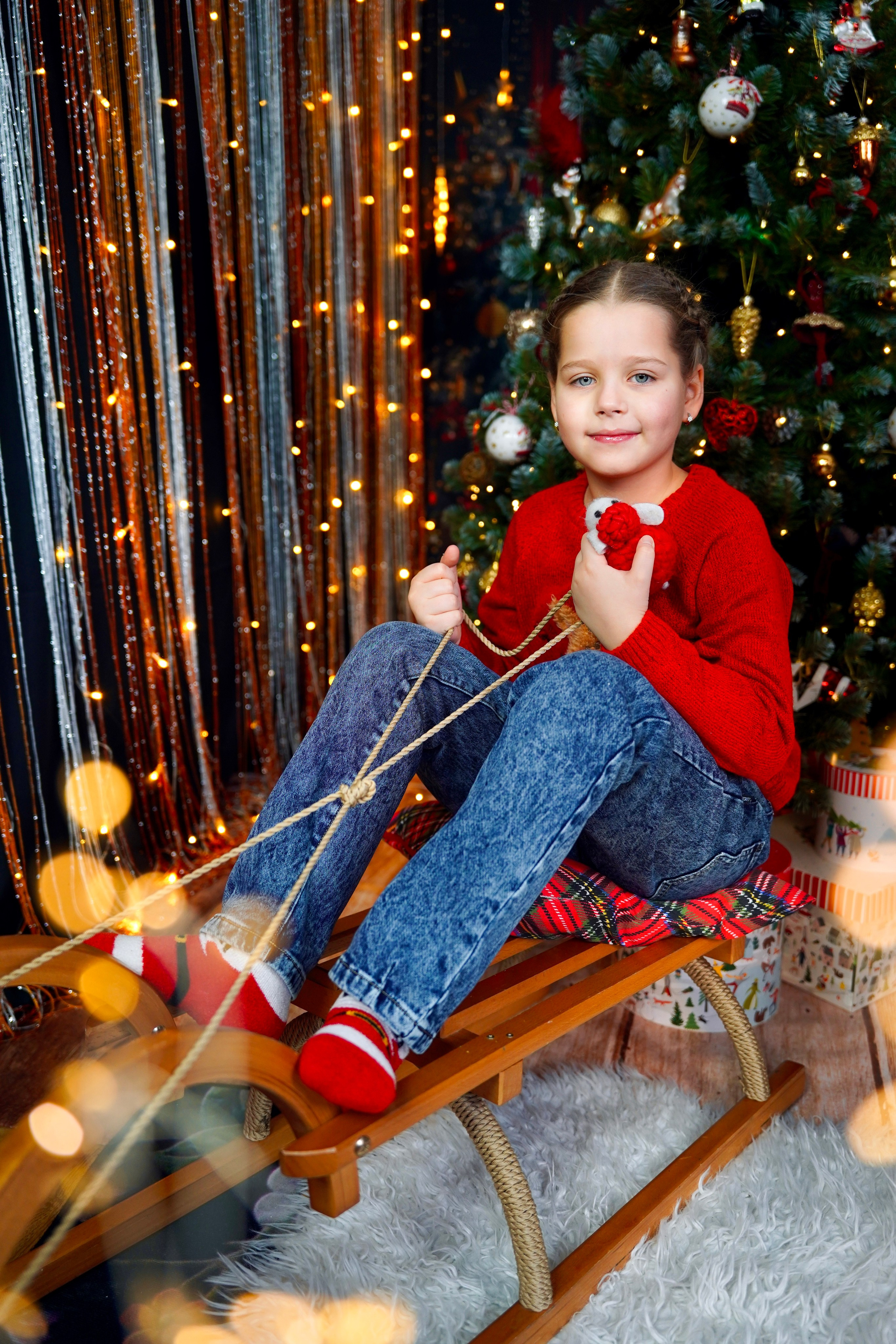 Новогодний фотопроект 2025 № 3. Семейный и детский фотограф Александра Гвоздикова