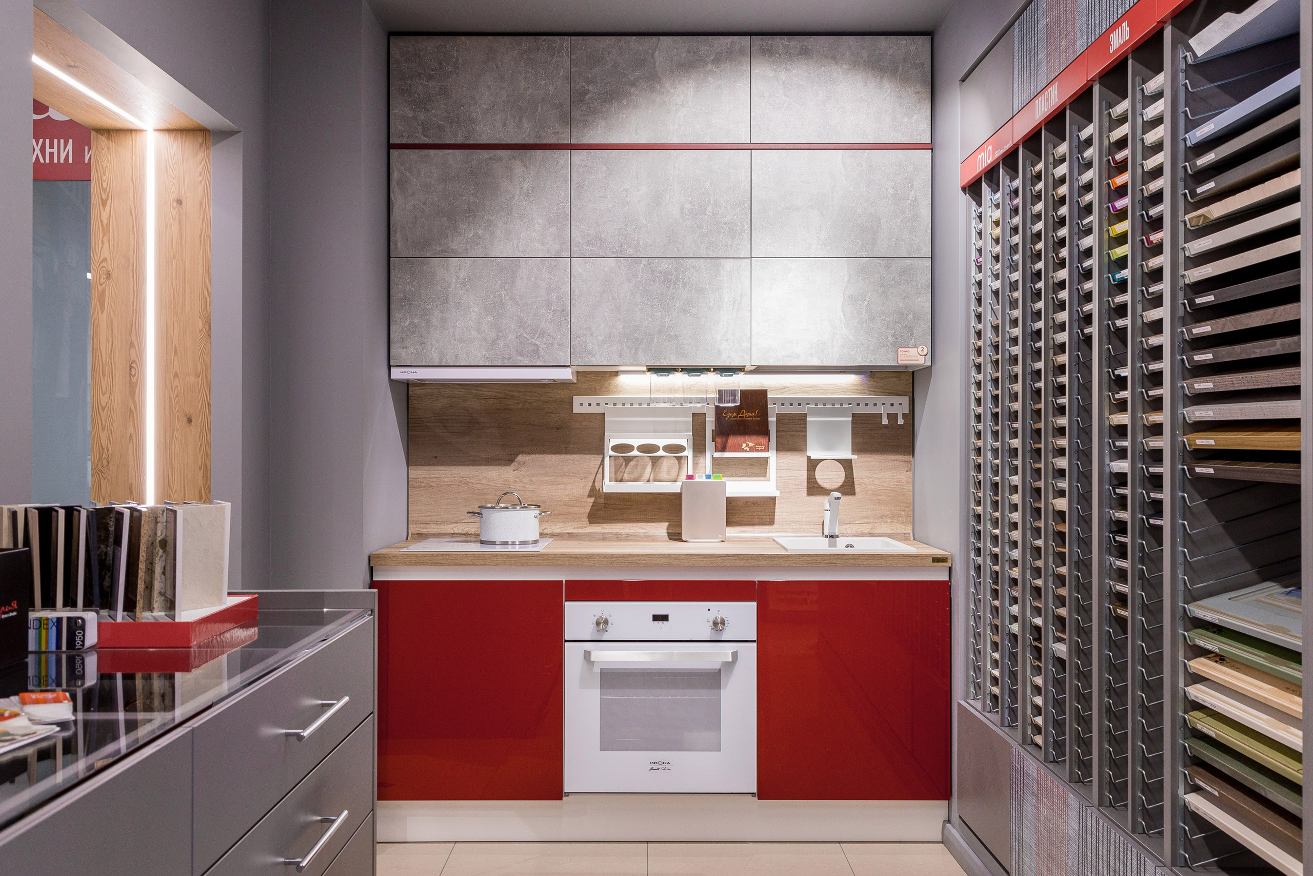 Kitchen salon. Interior photographer Vitalii in Portland and Vancouver