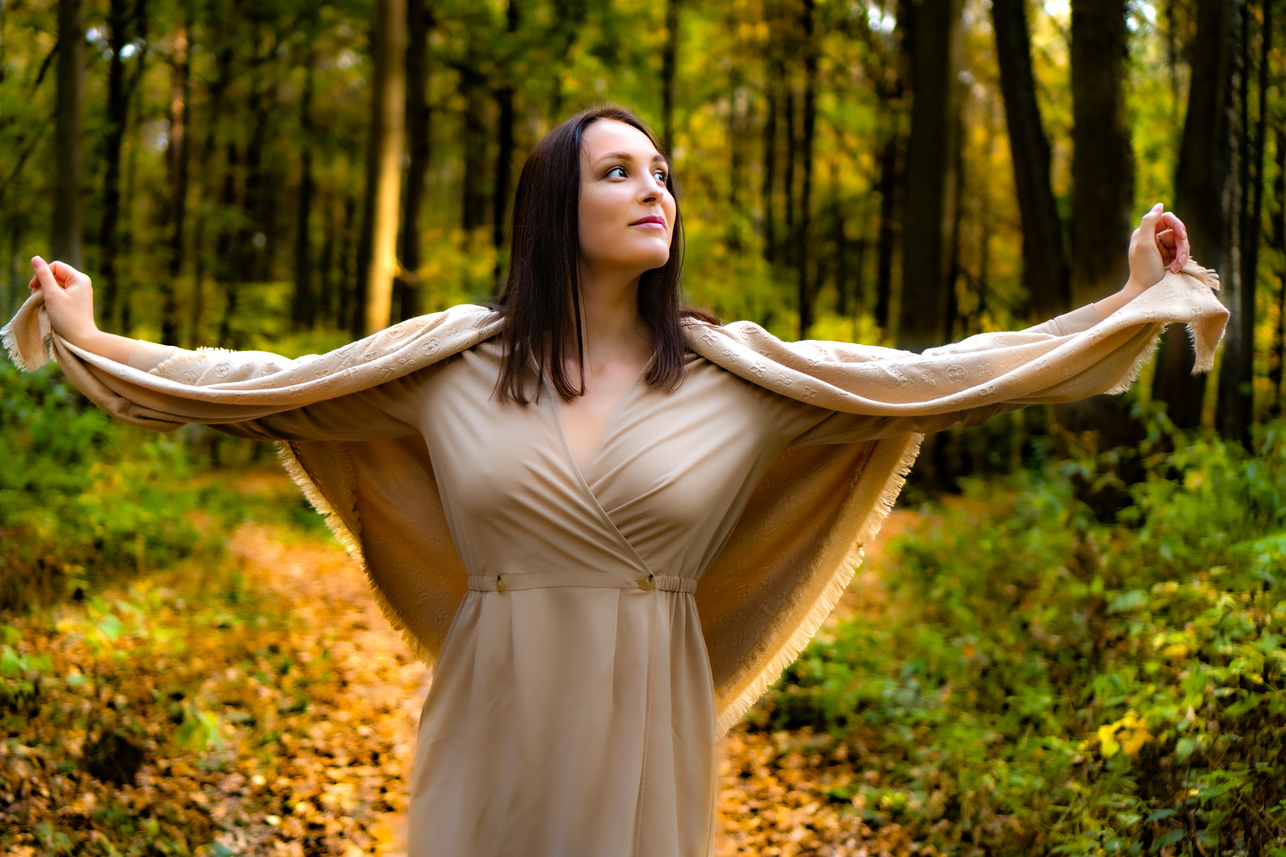 Фотосессия девушек на природе. Фотограф. Москва. Алексей Светомиров. Love Story, портретная съемка