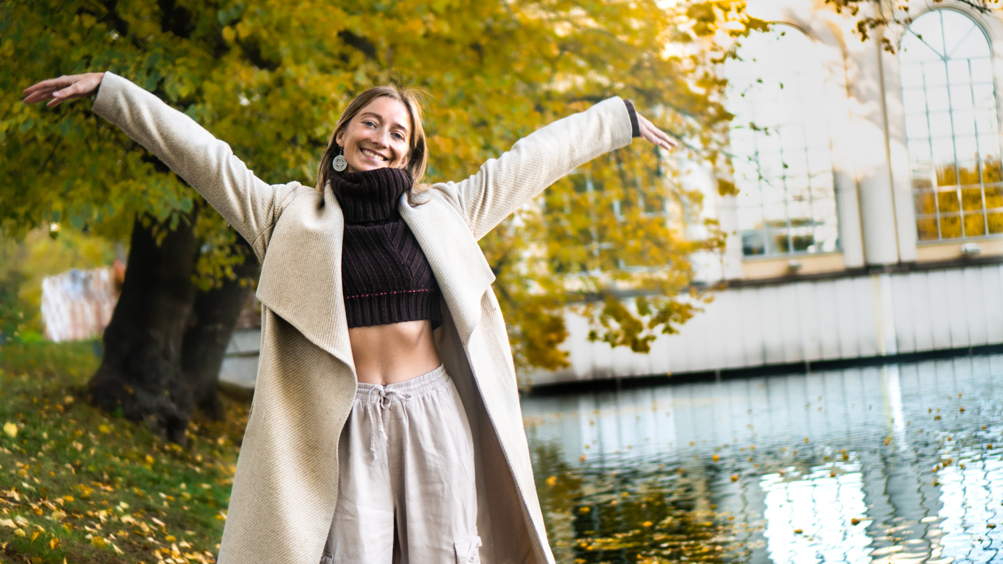 Осенняя радость. Фотограф. Москва. Алексей Светомиров. Love Story, портретная съемка