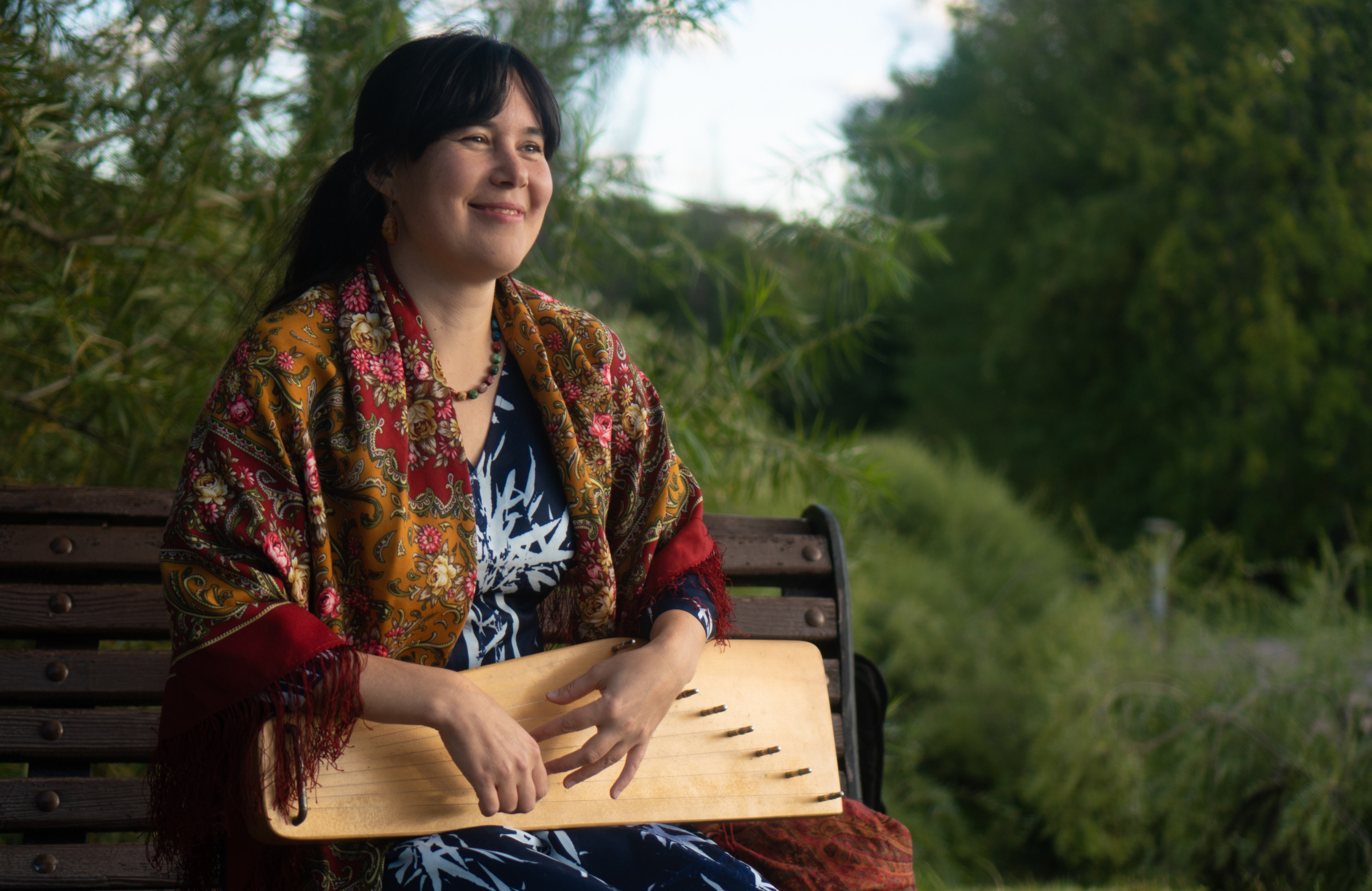 Гуслярша. Фотограф. Москва. Алексей Светомиров. Love Story, портретная съемка