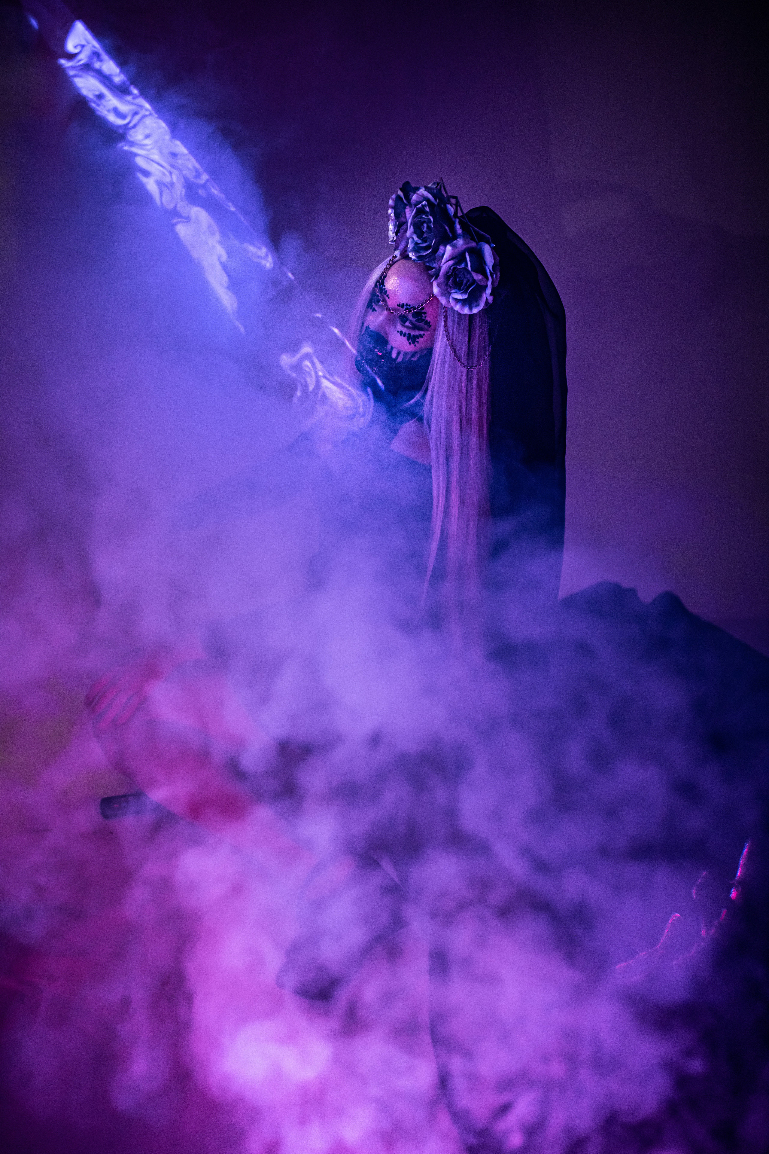 Инфернальная невеста. Фотограф. Москва. Алексей Светомиров. Love Story, портретная съемка