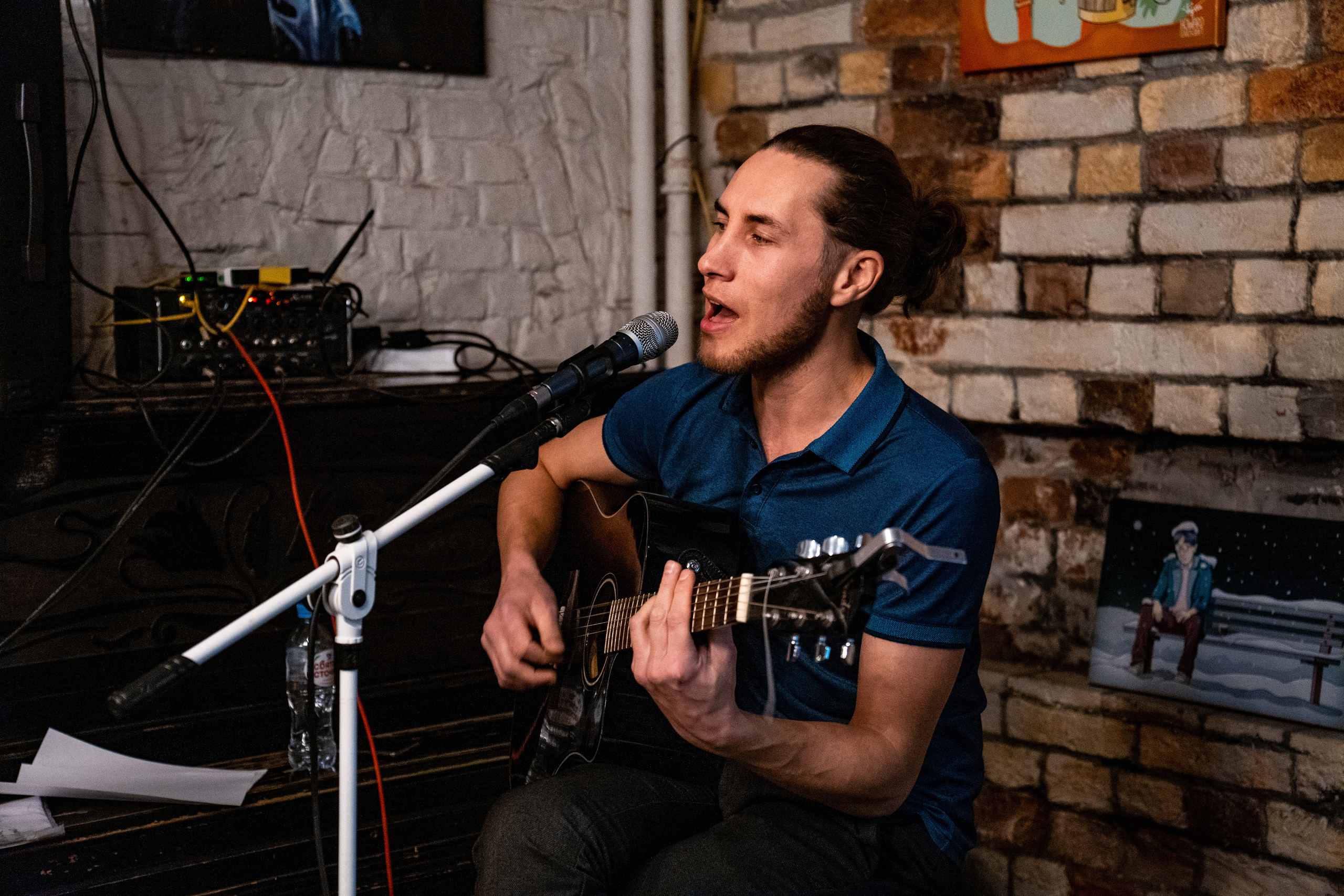 День рождения в баре. Фотограф. Москва. Алексей Светомиров. Love Story, портретная съемка