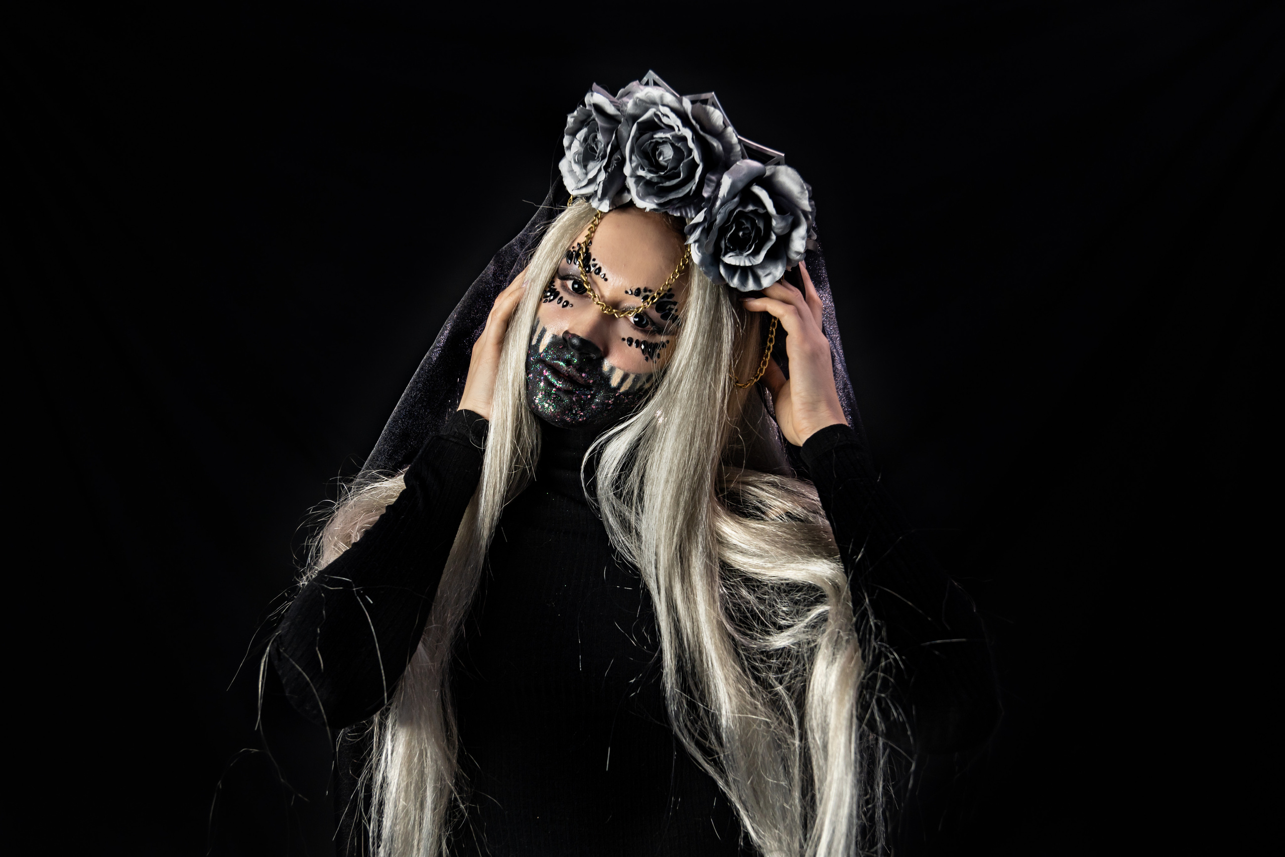 Инфернальная невеста. Фотограф. Москва. Алексей Светомиров. Love Story, портретная съемка