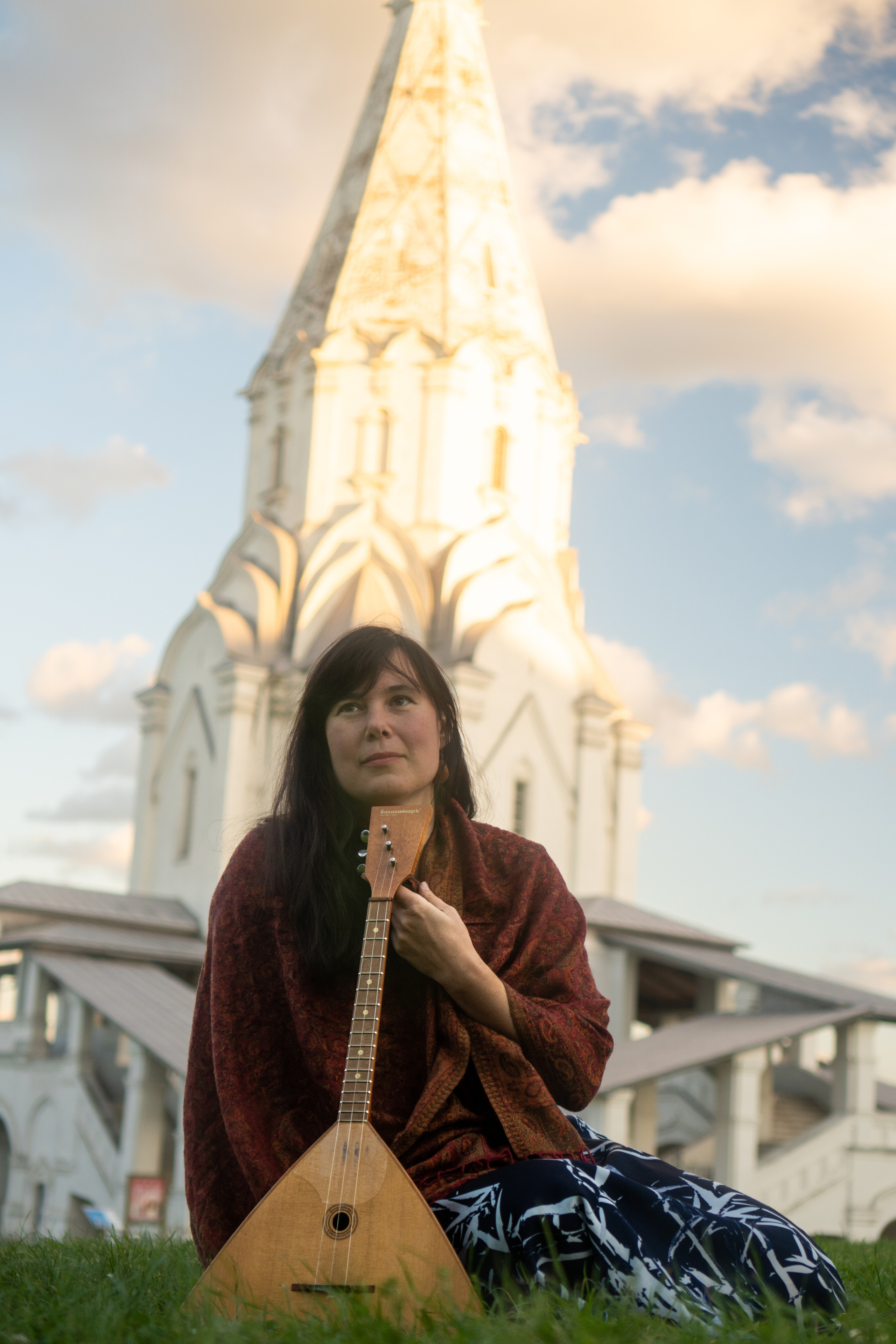 Гуслярша. Фотограф. Москва. Алексей Светомиров. Love Story, портретная съемка