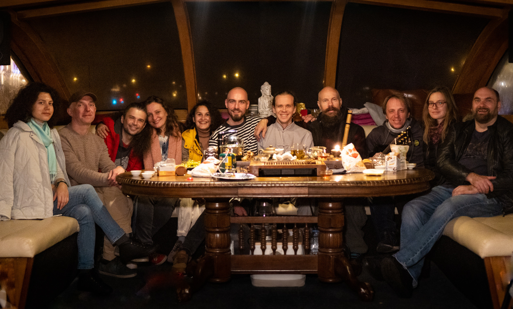 Чайная на корабле. Фотограф. Москва. Алексей Светомиров. Love Story, портретная съемка