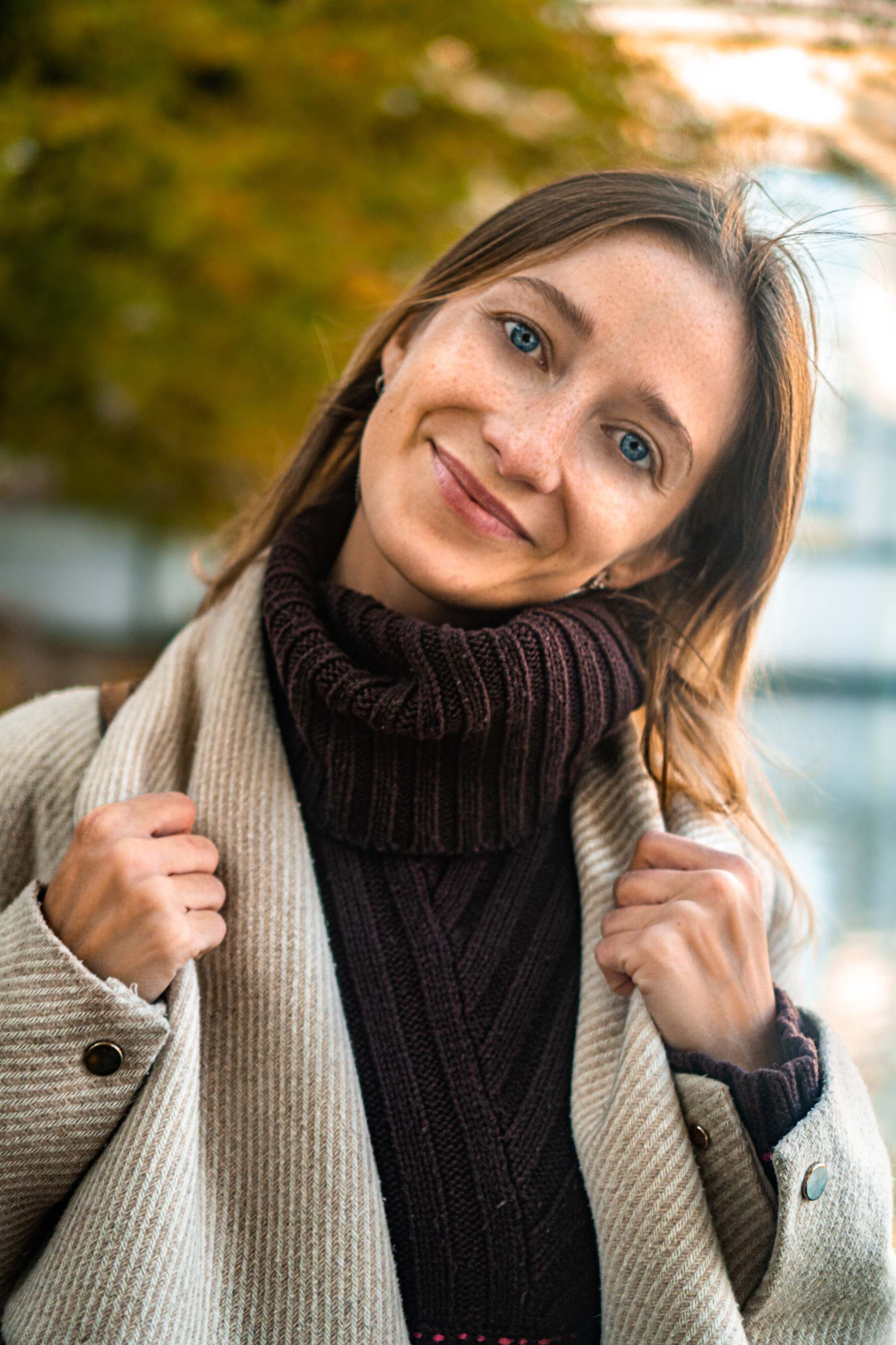 Осенняя радость. Фотограф. Москва. Алексей Светомиров. Love Story, портретная съемка