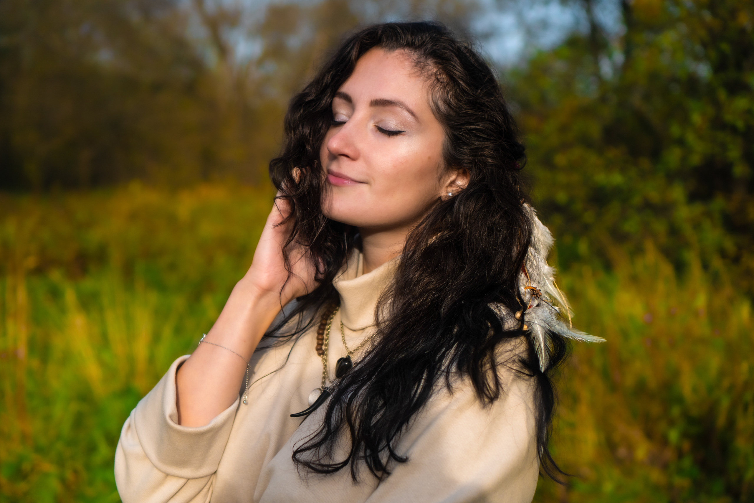 Фотосессия девушек на природе. Фотограф. Москва. Алексей Светомиров. Love Story, портретная съемка