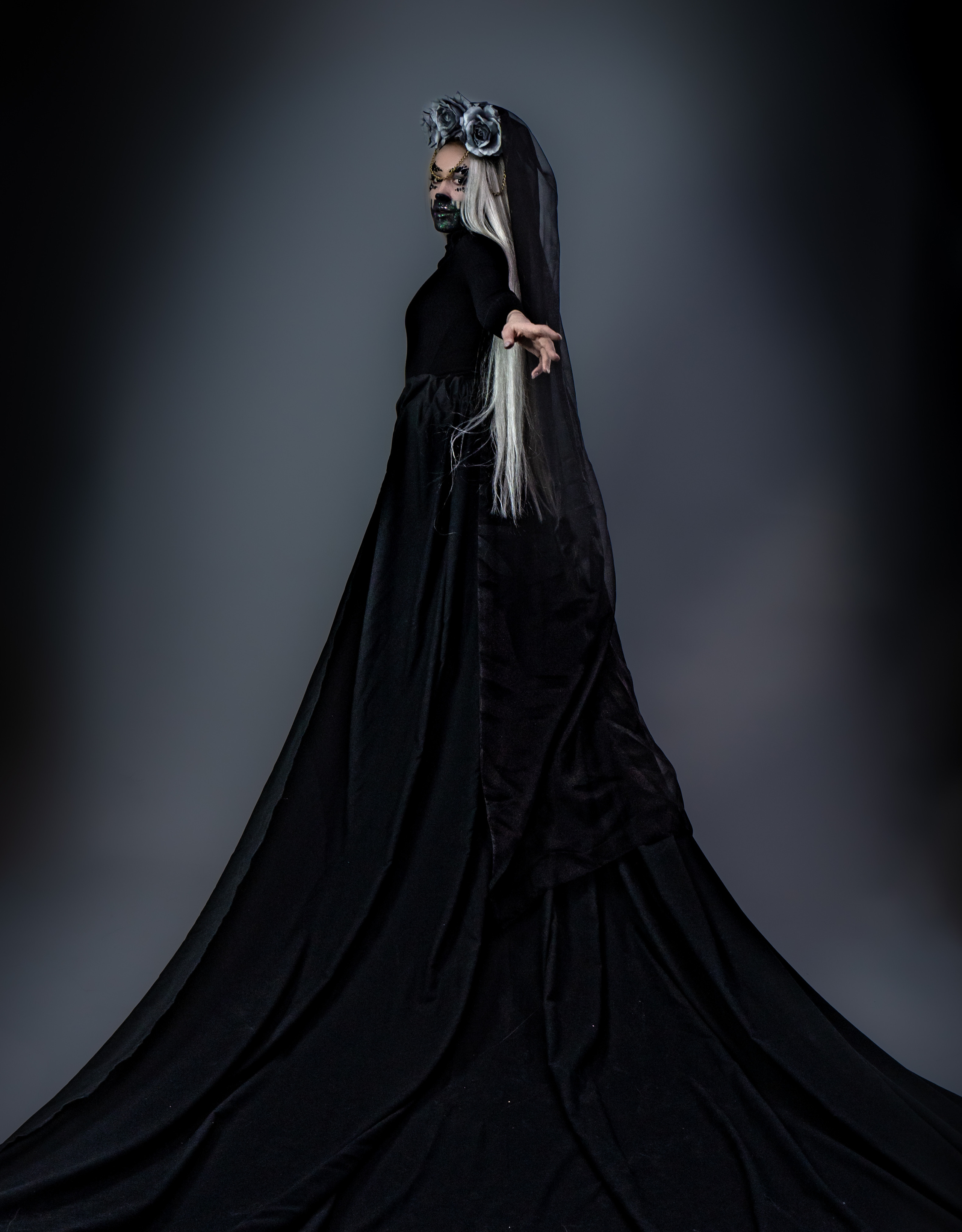 Инфернальная невеста. Фотограф. Москва. Алексей Светомиров. Love Story, портретная съемка