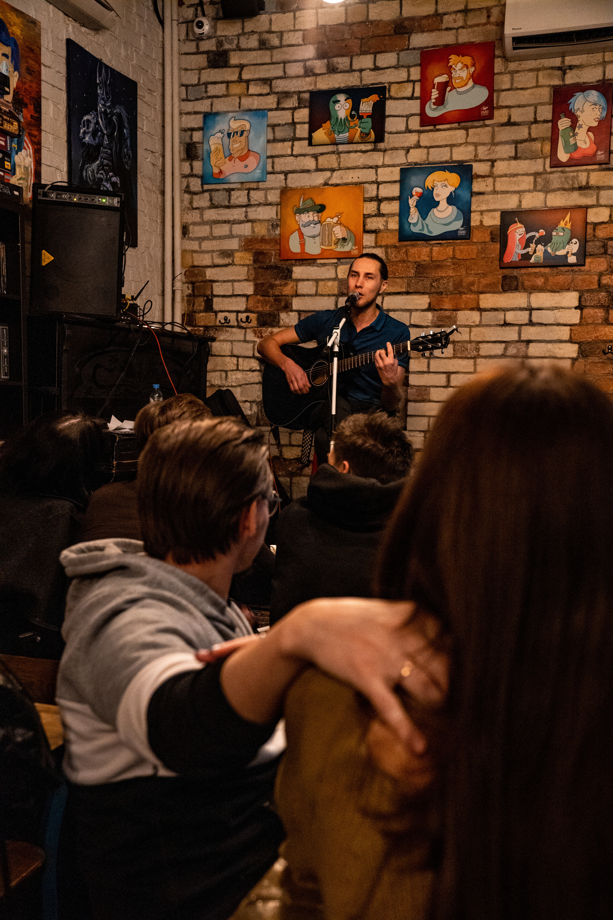 День рождения в баре. Фотограф. Москва. Алексей Светомиров. Love Story, портретная съемка