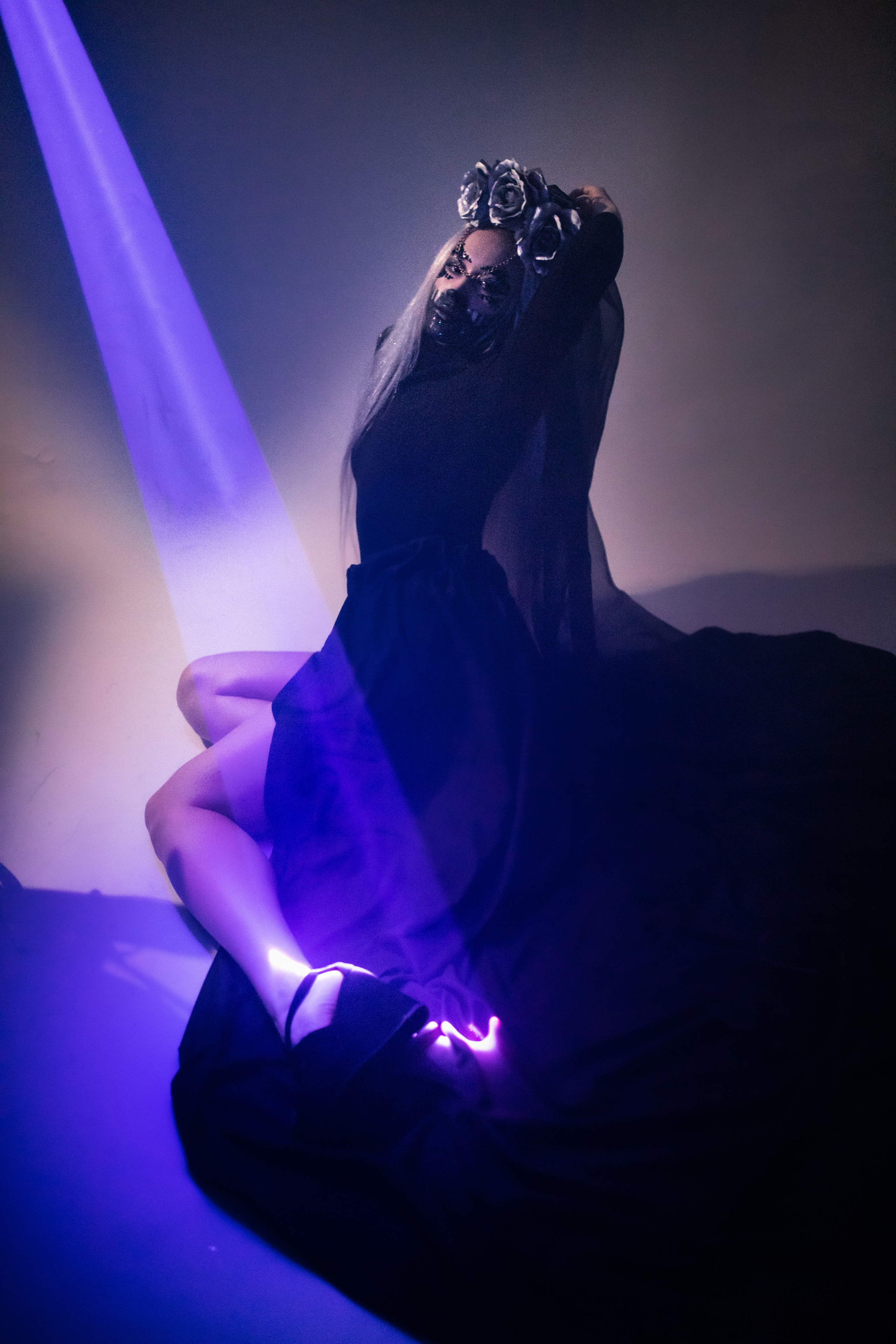 Инфернальная невеста. Фотограф. Москва. Алексей Светомиров. Love Story, портретная съемка